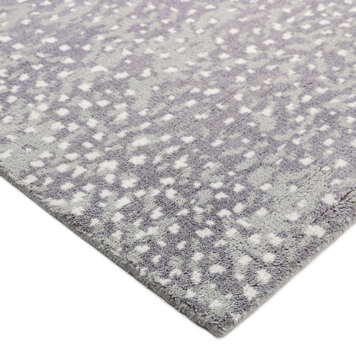 Arash Hand Knotted Contemporary Animal Gray Area Rug