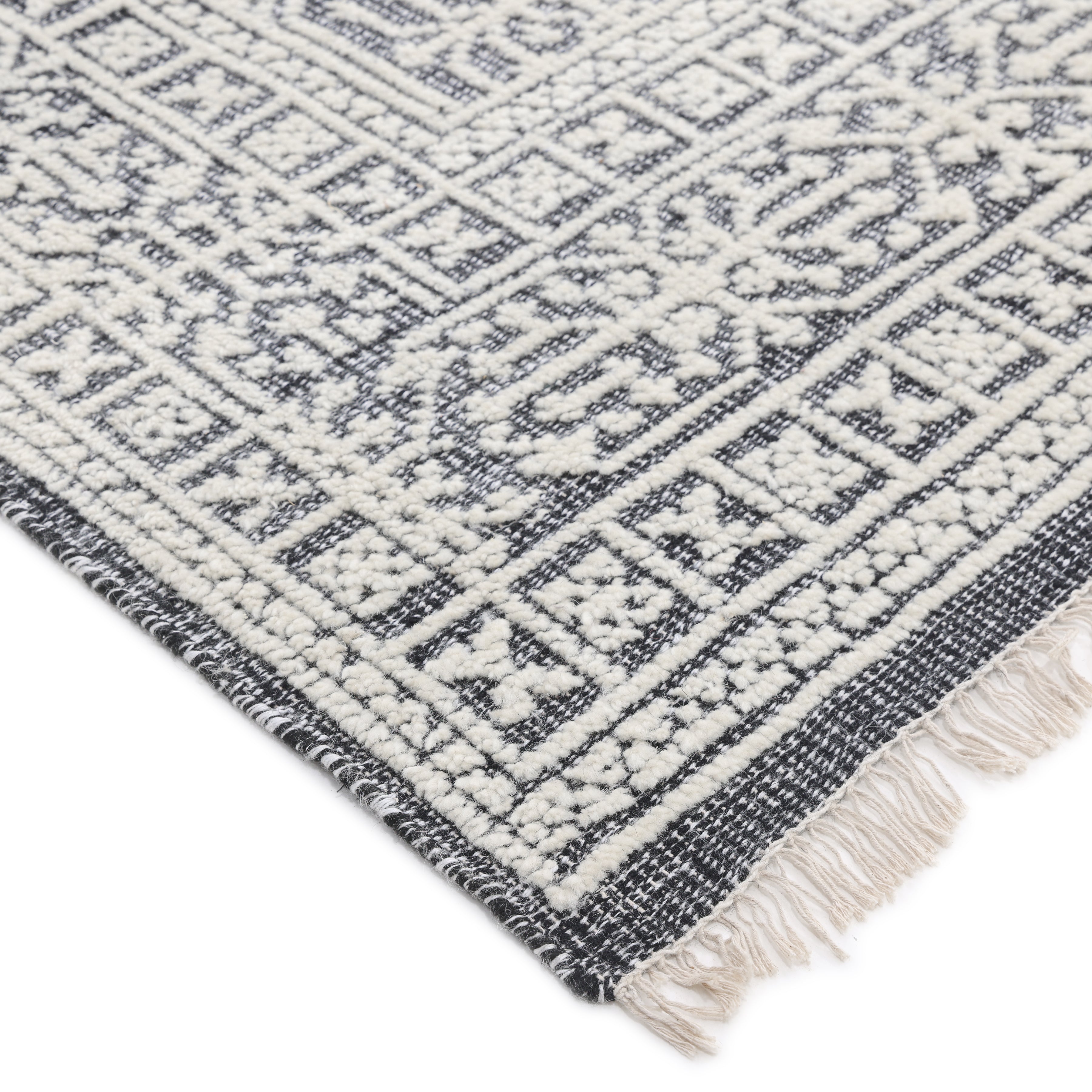 Yvonne Hand Knotted Contemporary Oriental Gray Area Rug