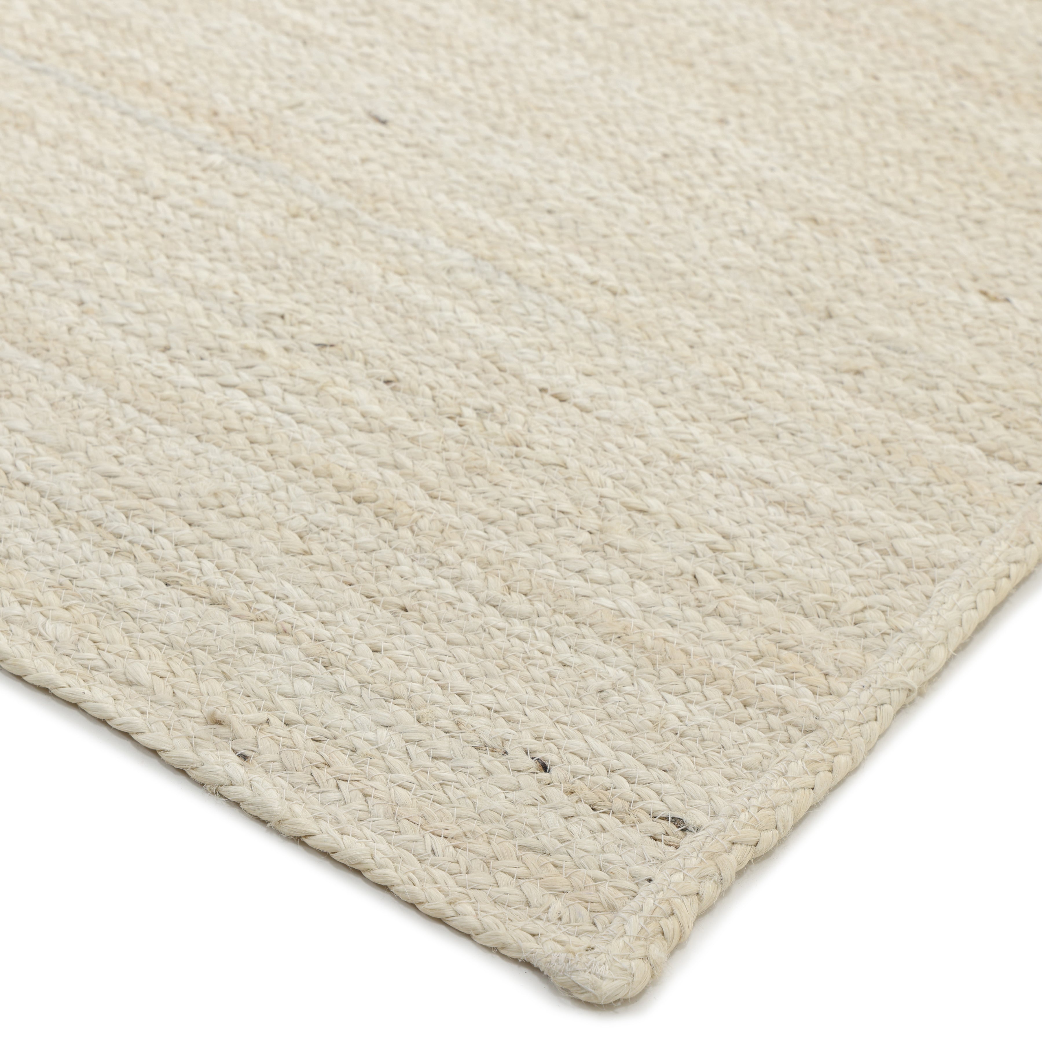 Avi Hand Woven Contemporary Solid Beige Area Rug