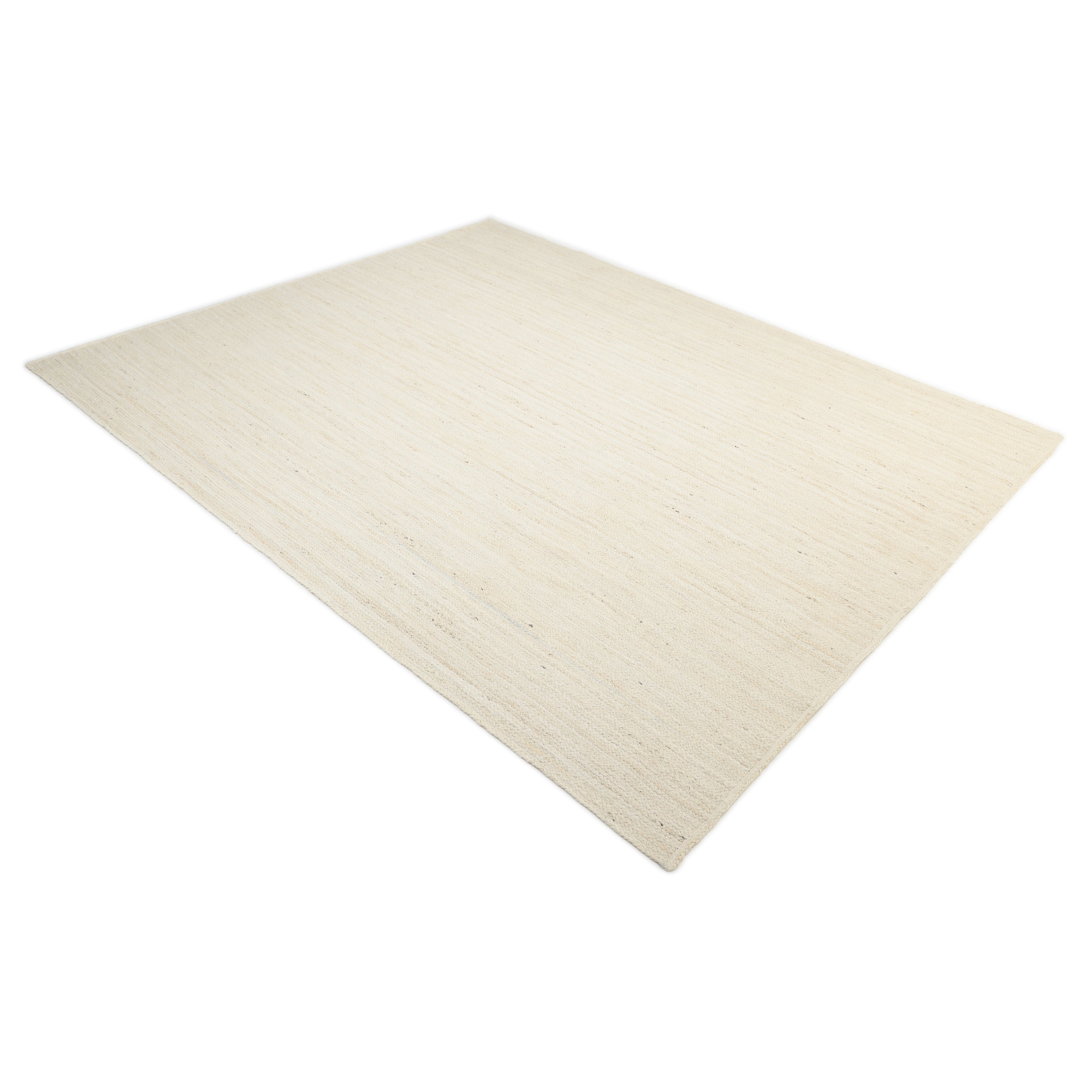 Avi Hand Woven Contemporary Solid Beige Area Rug