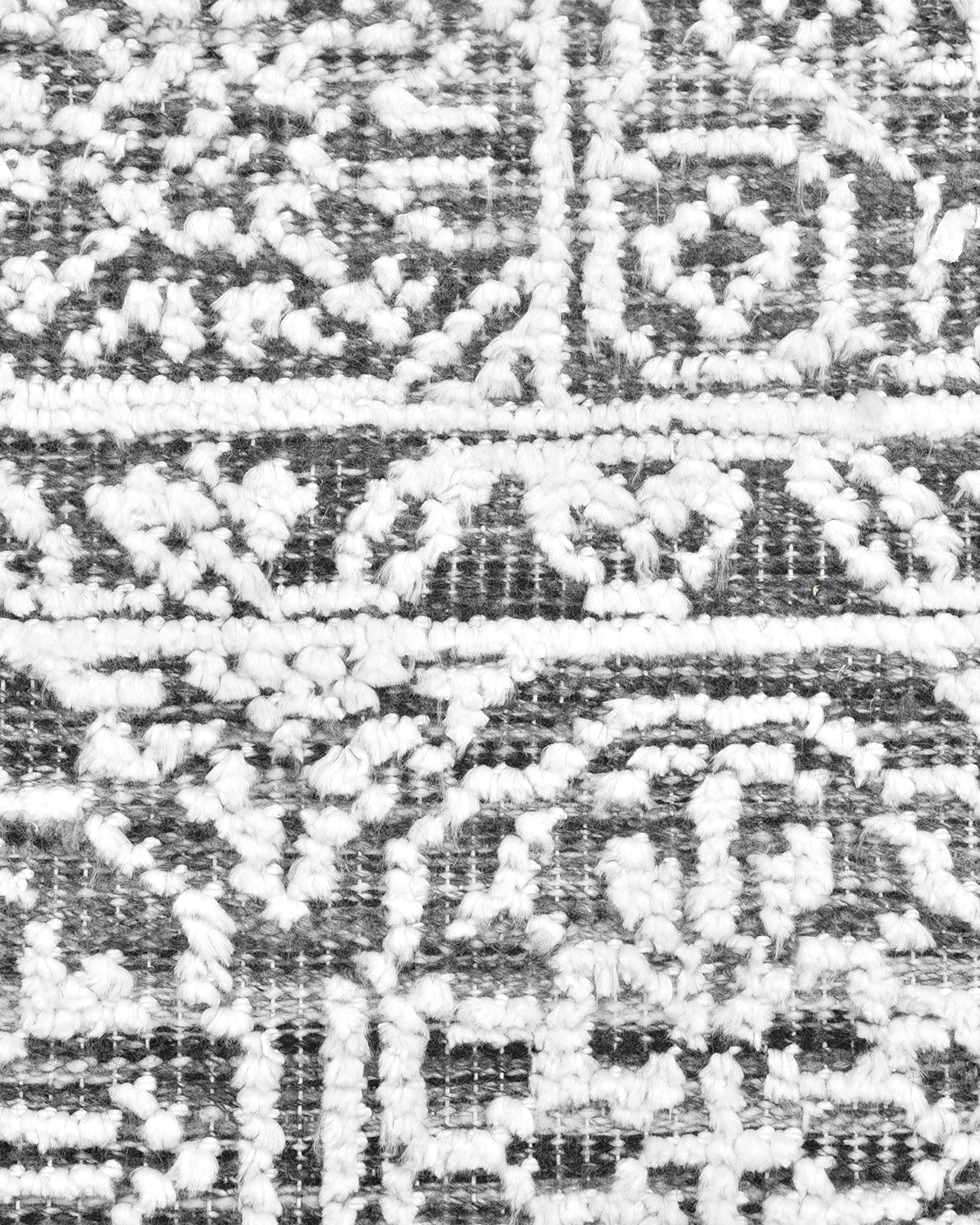 Charles Hand-Loomed Contemporary Floral Gray Area Rug