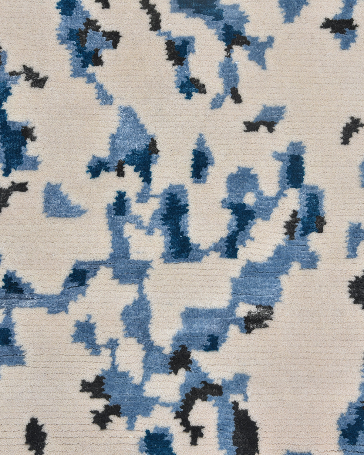 Monroe Hand Knotted Contemporary Abstract Beige Area Rug
