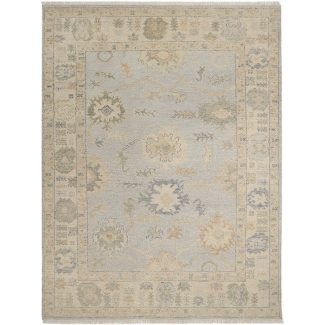 Edinburgh Wool Hand Knotted Traditional Area Rug - Lavender