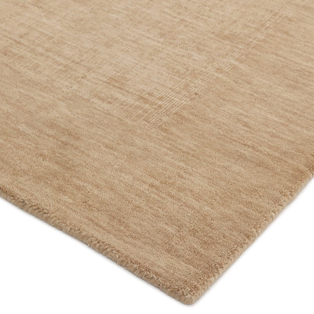 Aberdeen Wool Hand -Loomed Contemporary Area Rug - Brown