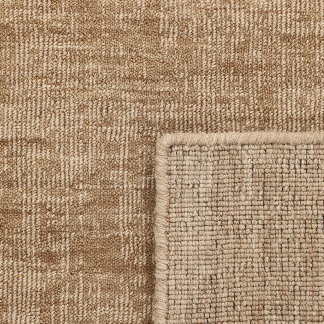 Aberdeen Wool Hand -Loomed Contemporary Area Rug - Brown