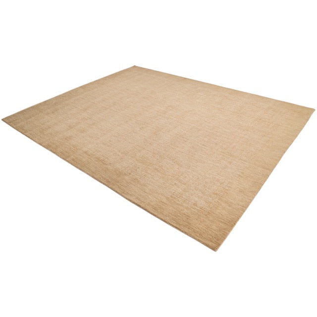Aberdeen Wool Hand -Loomed Contemporary Area Rug - Brown
