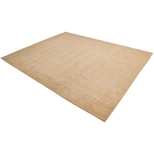 Aberdeen Wool Hand -Loomed Contemporary Area Rug - Brown