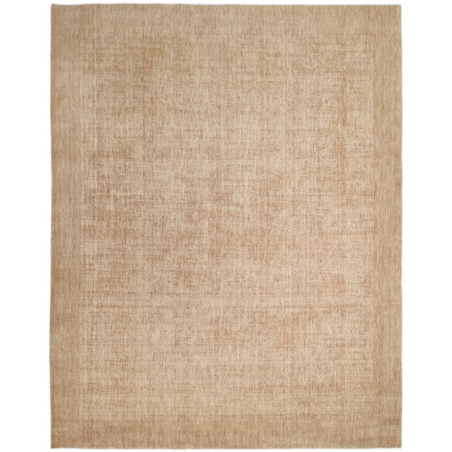 Aberdeen Wool Hand -Loomed Contemporary Area Rug - Brown