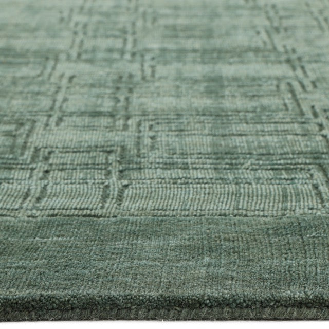 Sterling Wool Hand -Loomed Contemporary Area Rug