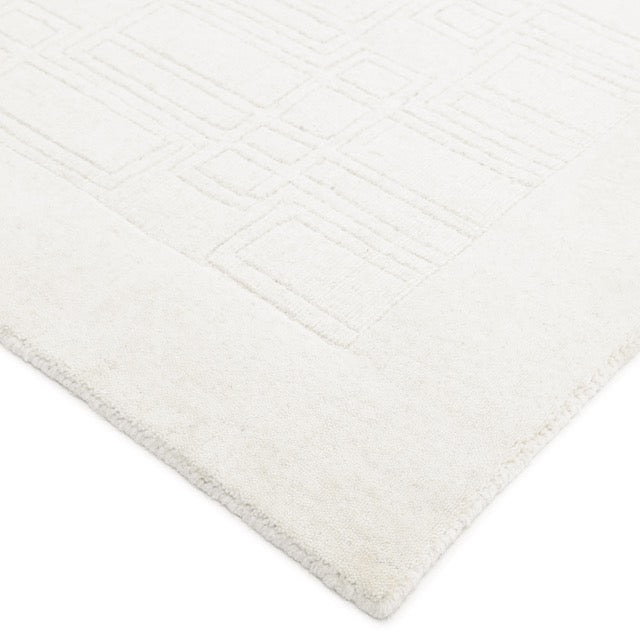 Sterling Wool Hand -Loomed Contemporary Area Rug