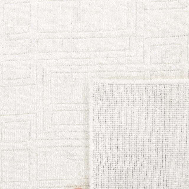 Sterling Wool Hand -Loomed Contemporary Area Rug