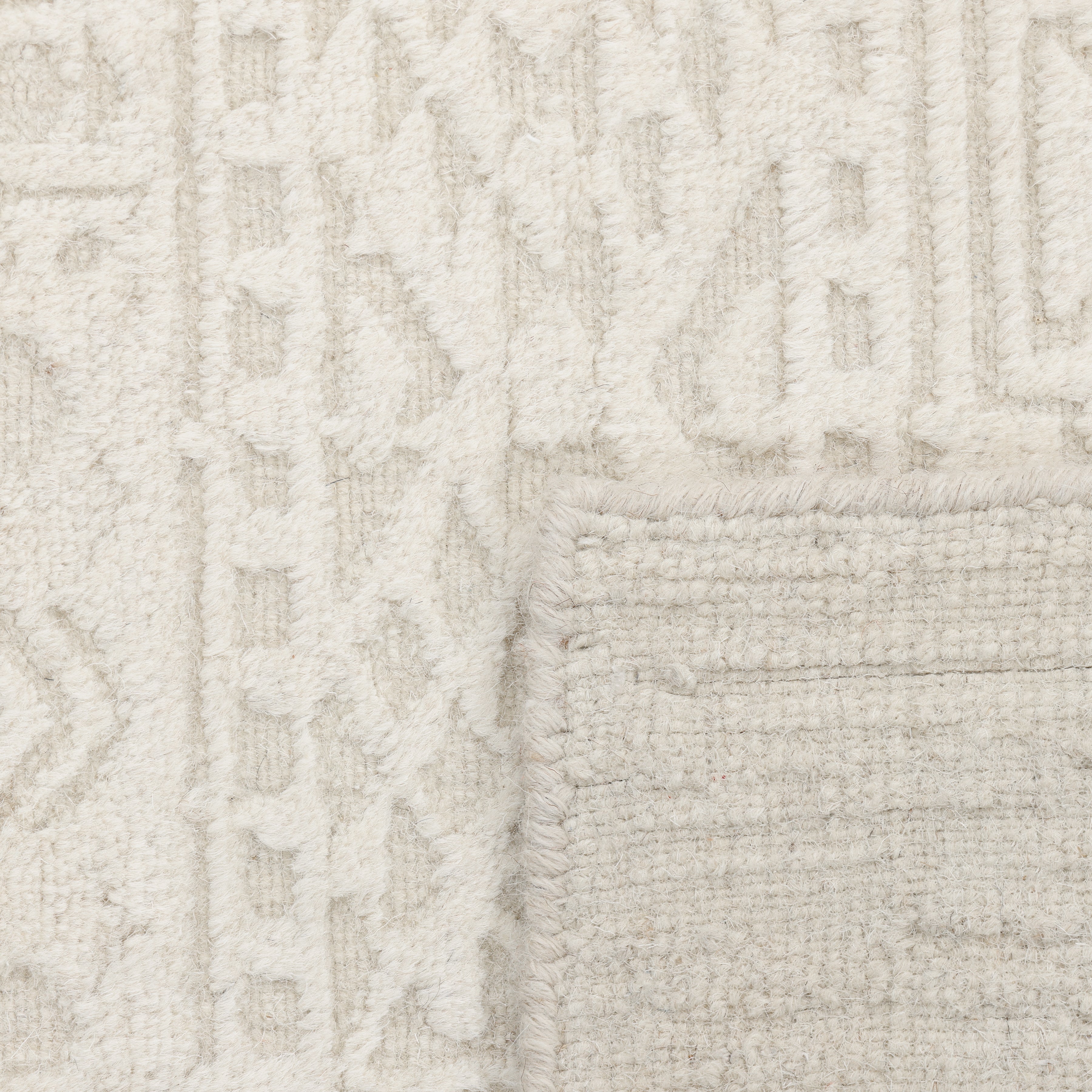 Fallkirk, Handmade Ivory Area Rug