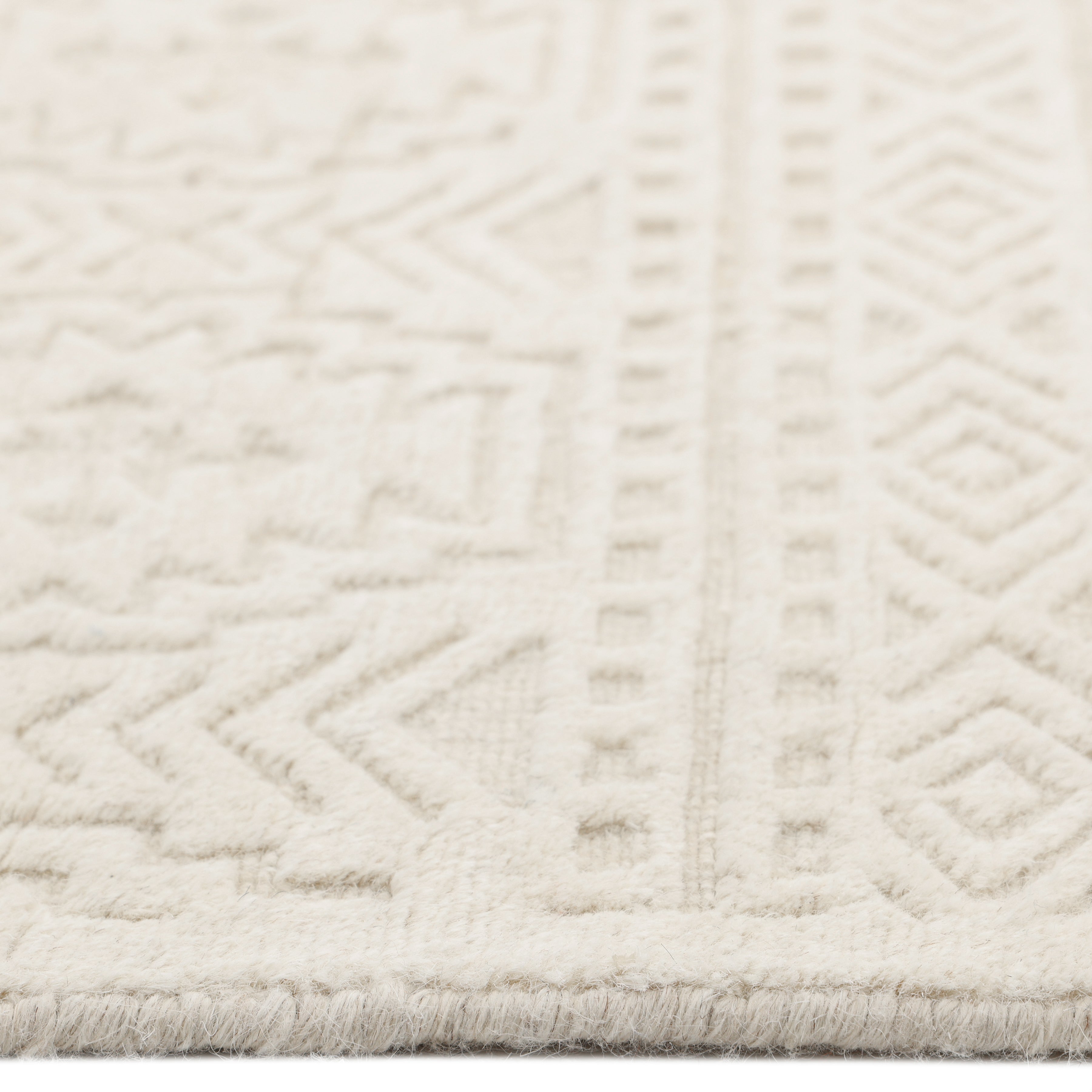 Fallkirk, Handmade Ivory Area Rug