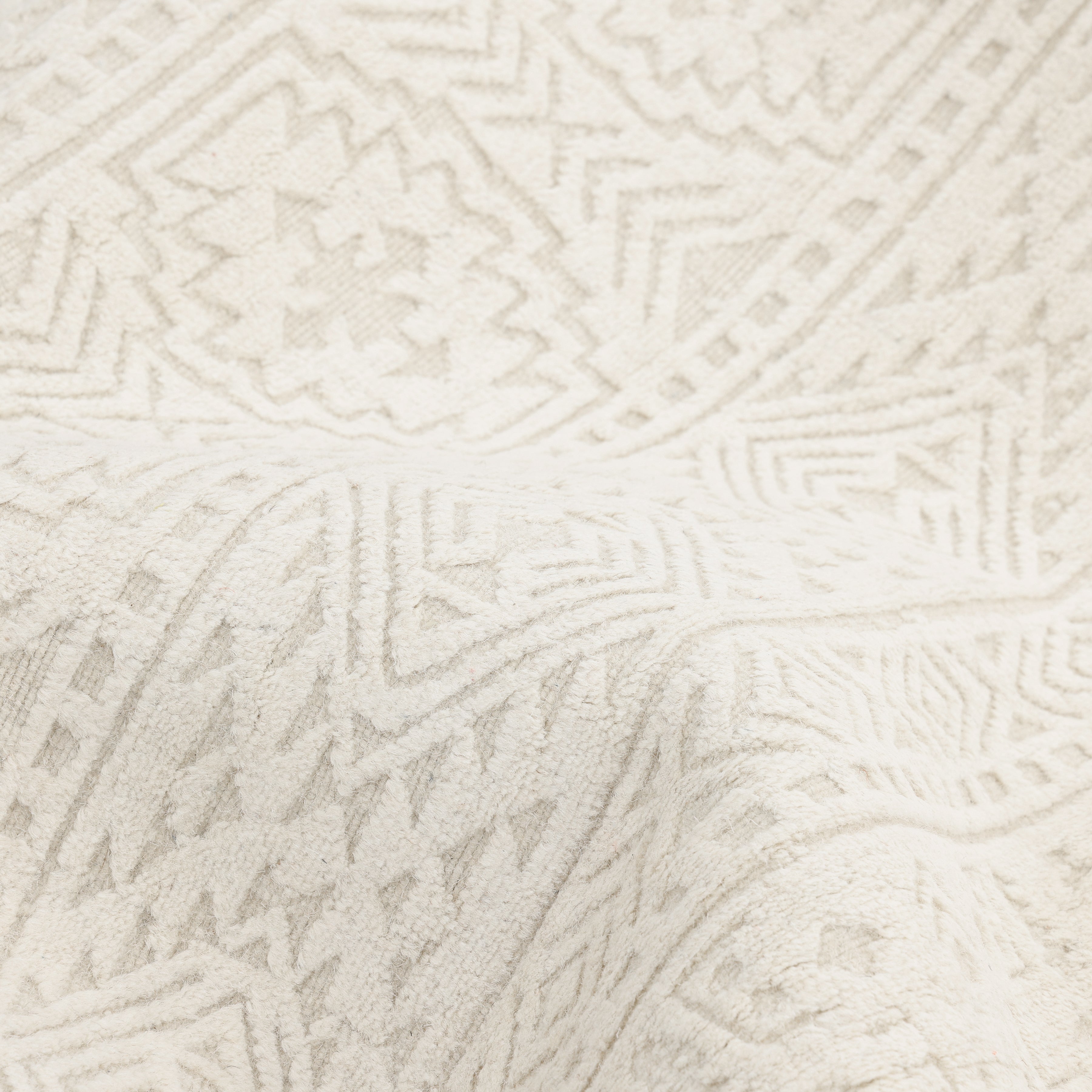 Fallkirk, Handmade Ivory Area Rug