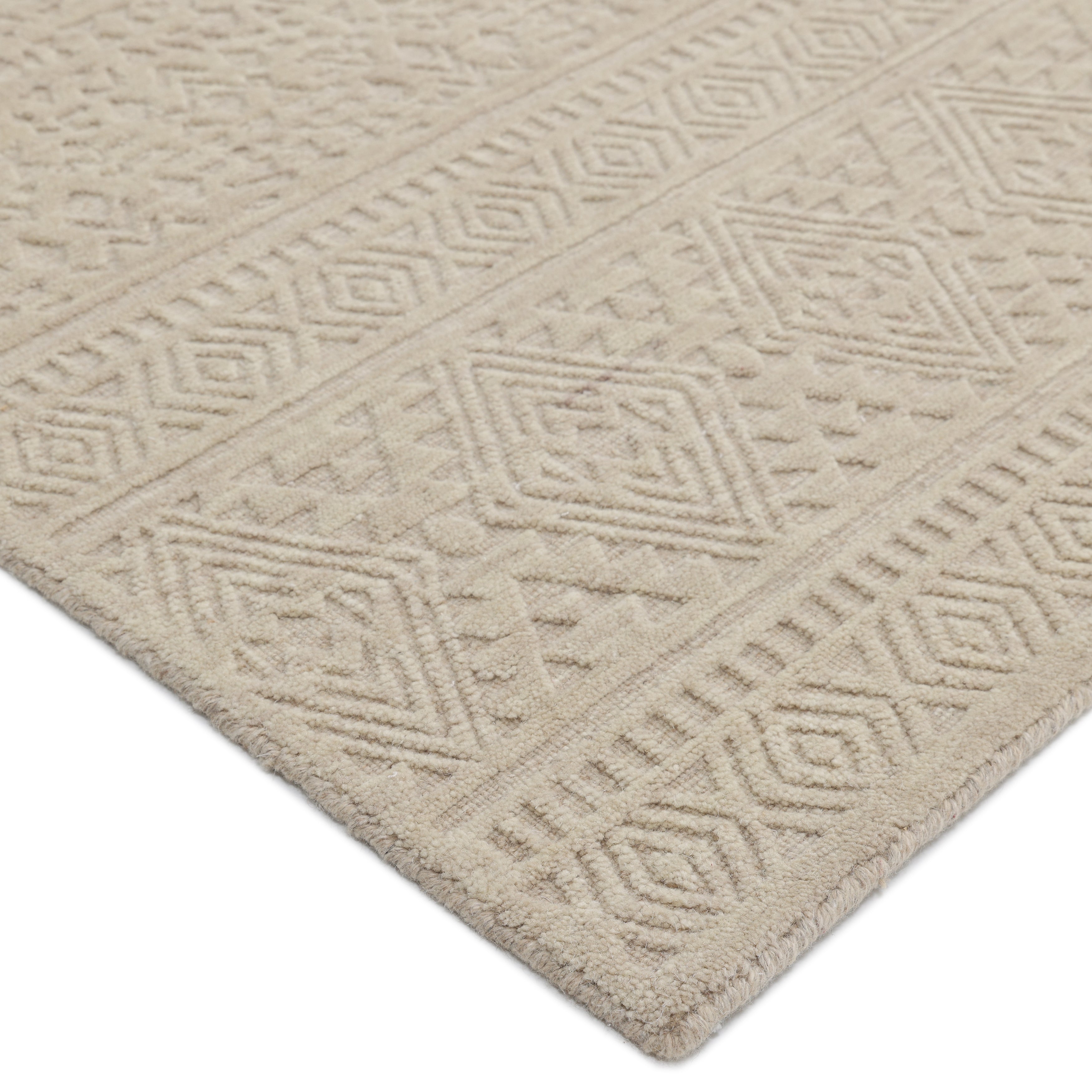 Fallkirk, Handmade Brown Area Rug