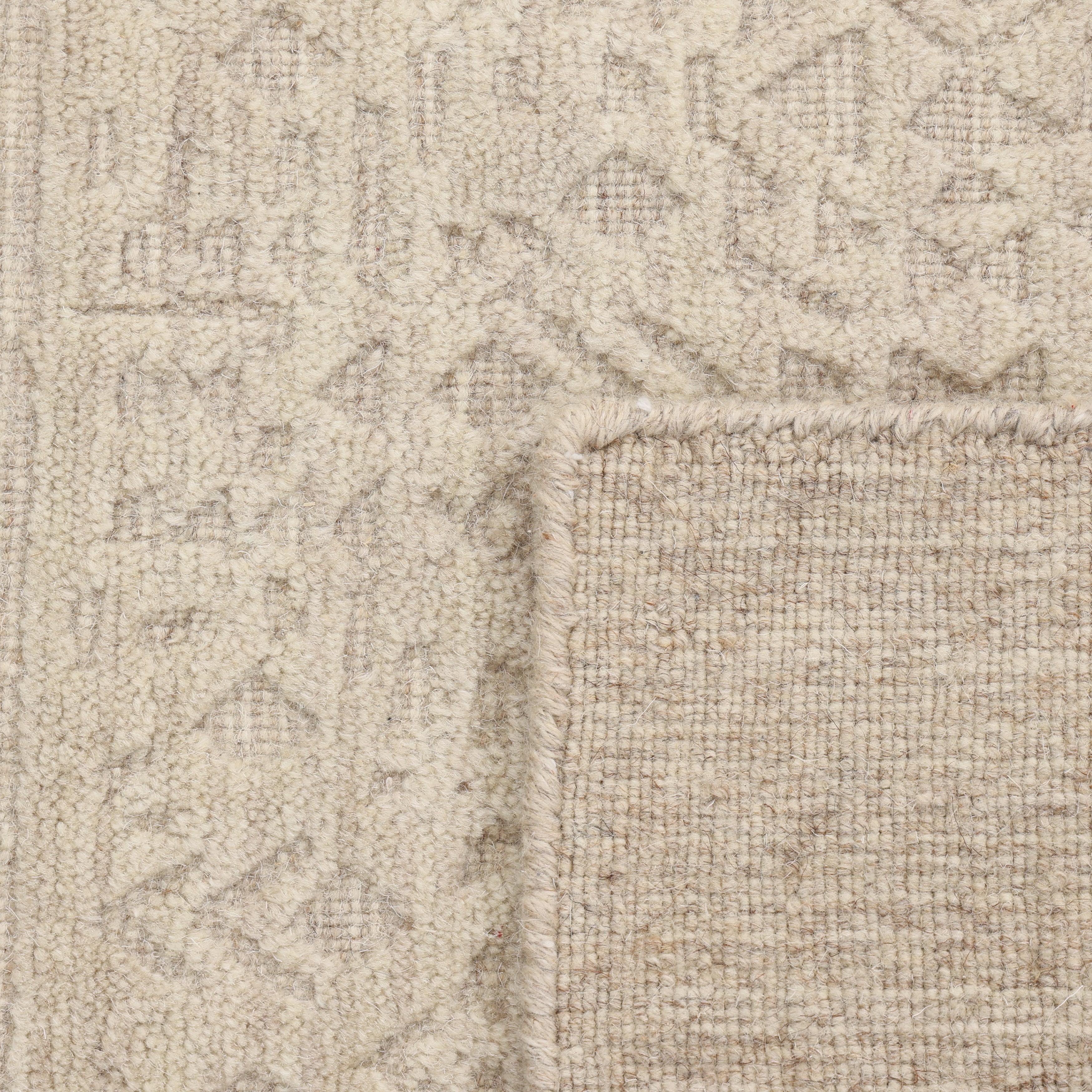 Fallkirk, Handmade Brown Area Rug