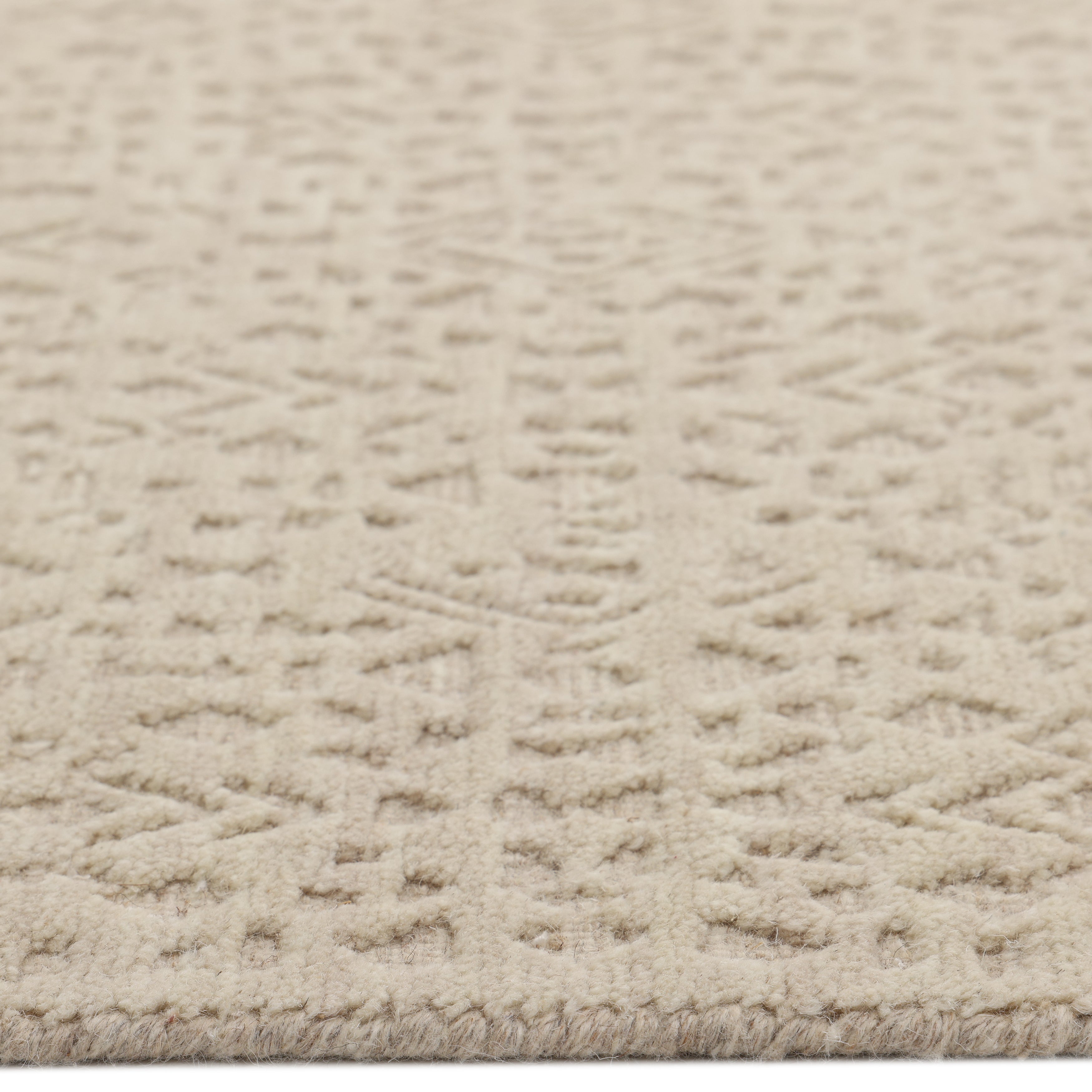 Fallkirk, Handmade Brown Area Rug