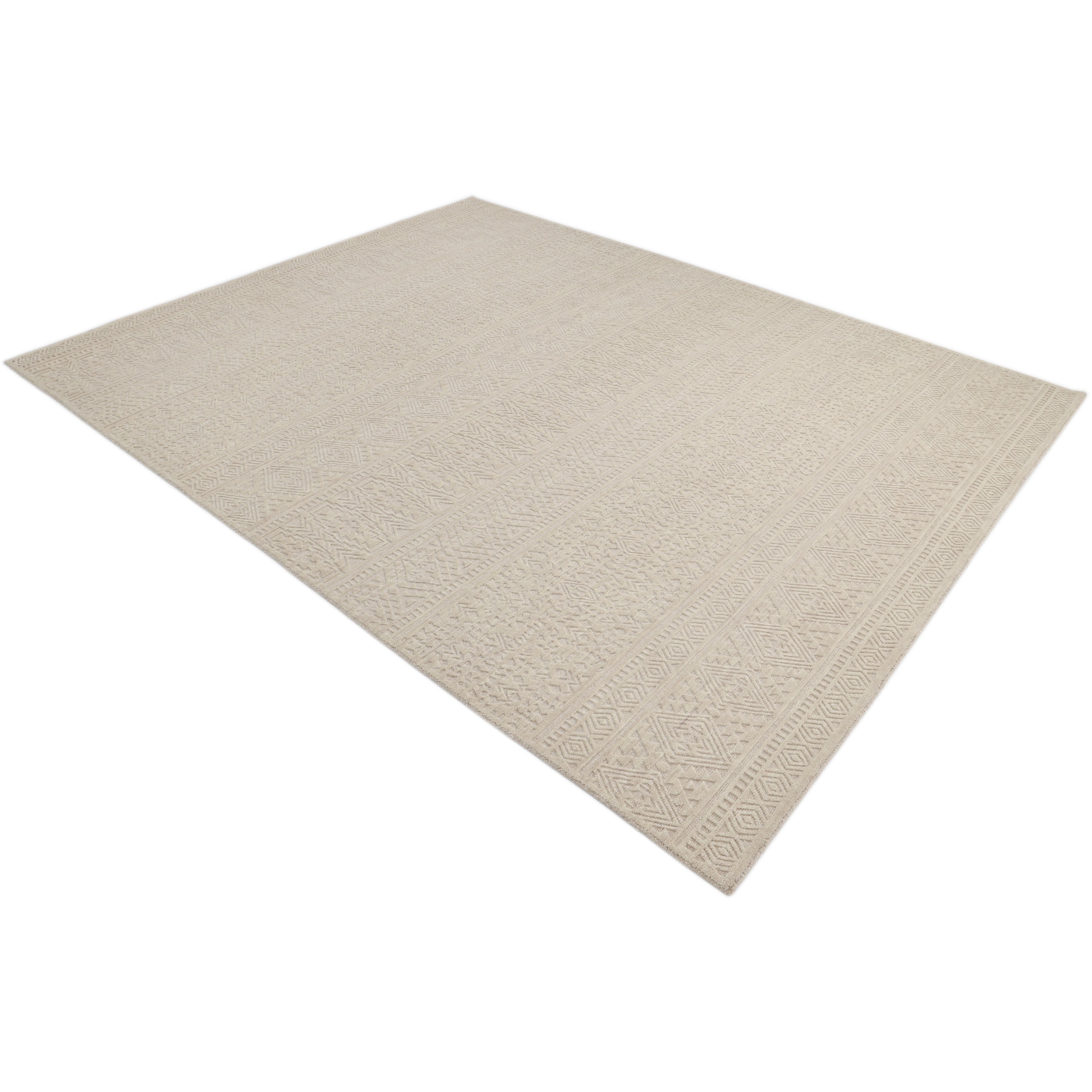 Fallkirk, Handmade Brown Area Rug
