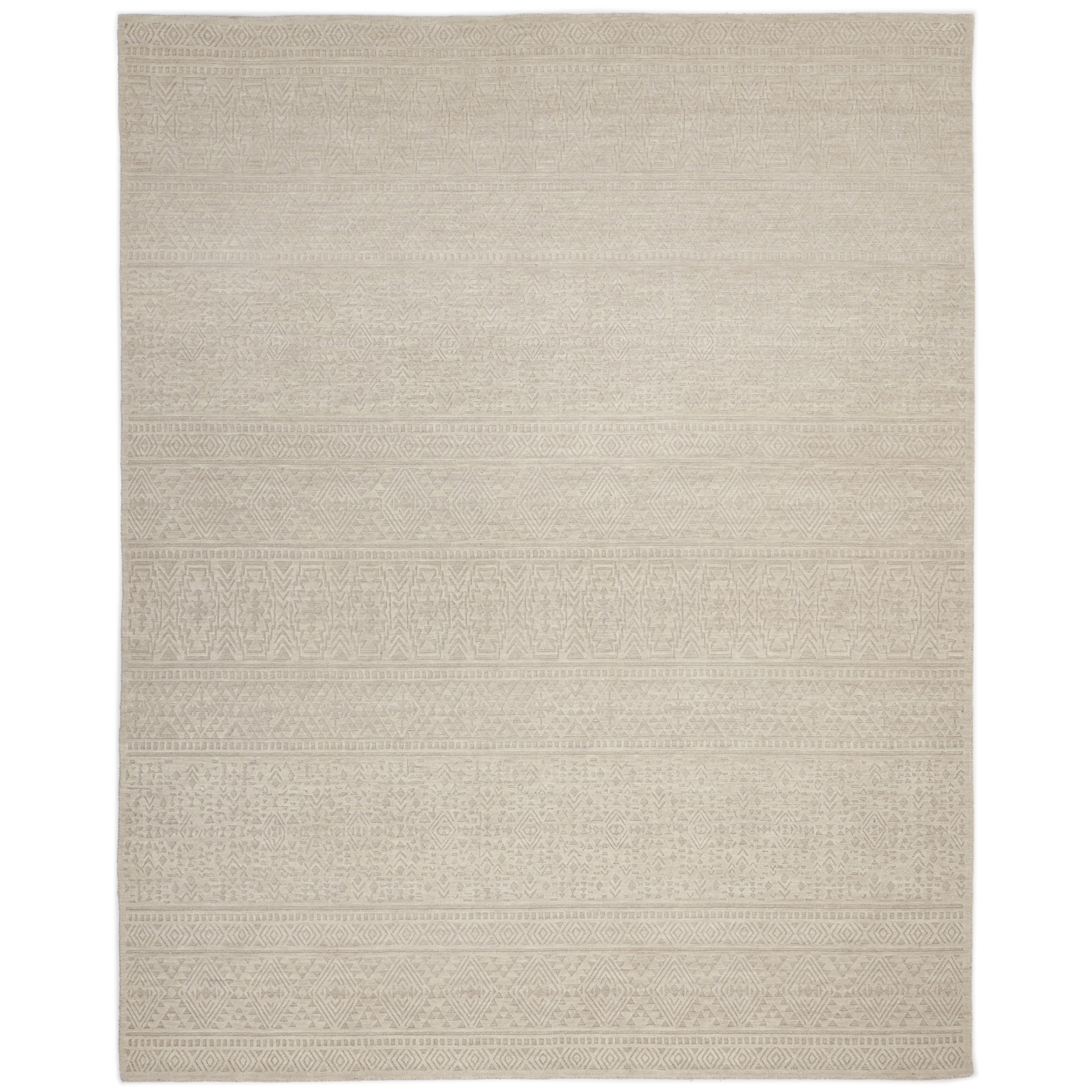 Fallkirk, Handmade Brown Area Rug