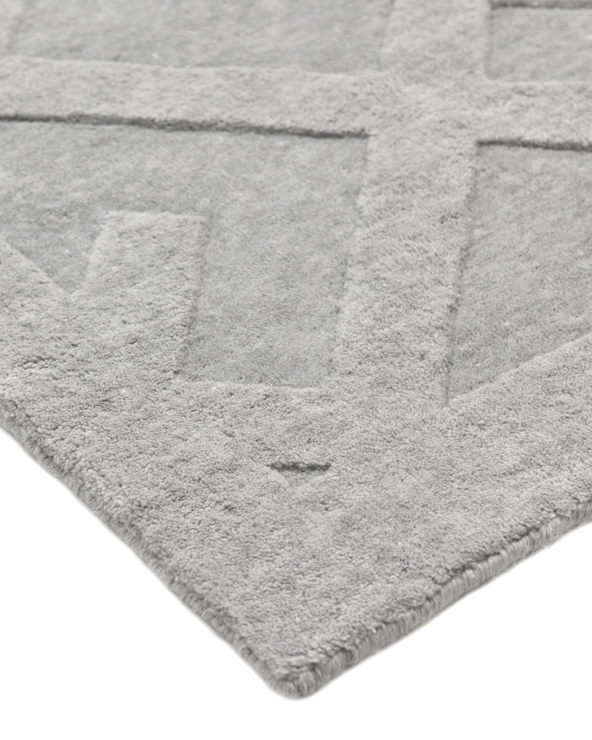 Arlo (Indoor/Outdoor) Hand-Loomed Contemporary Solid Light Gray Area Rug