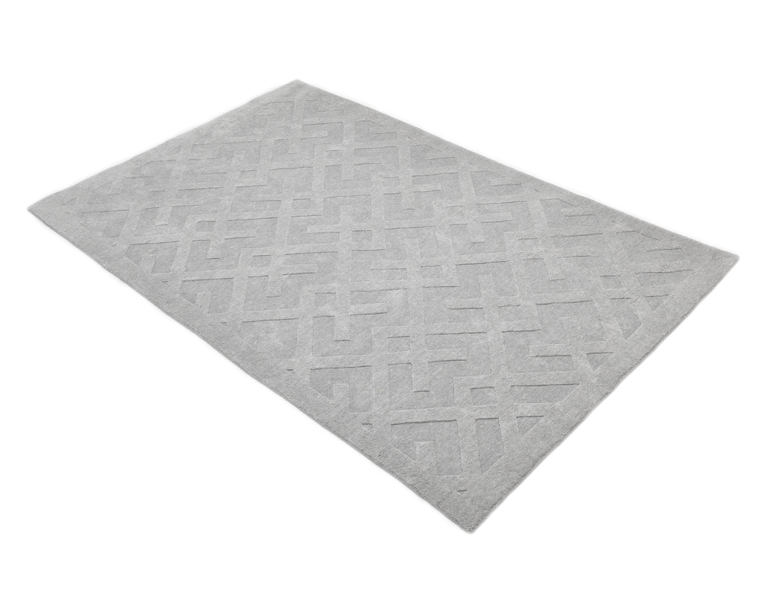 Arlo (Indoor/Outdoor) Hand-Loomed Contemporary Solid Light Gray Area Rug