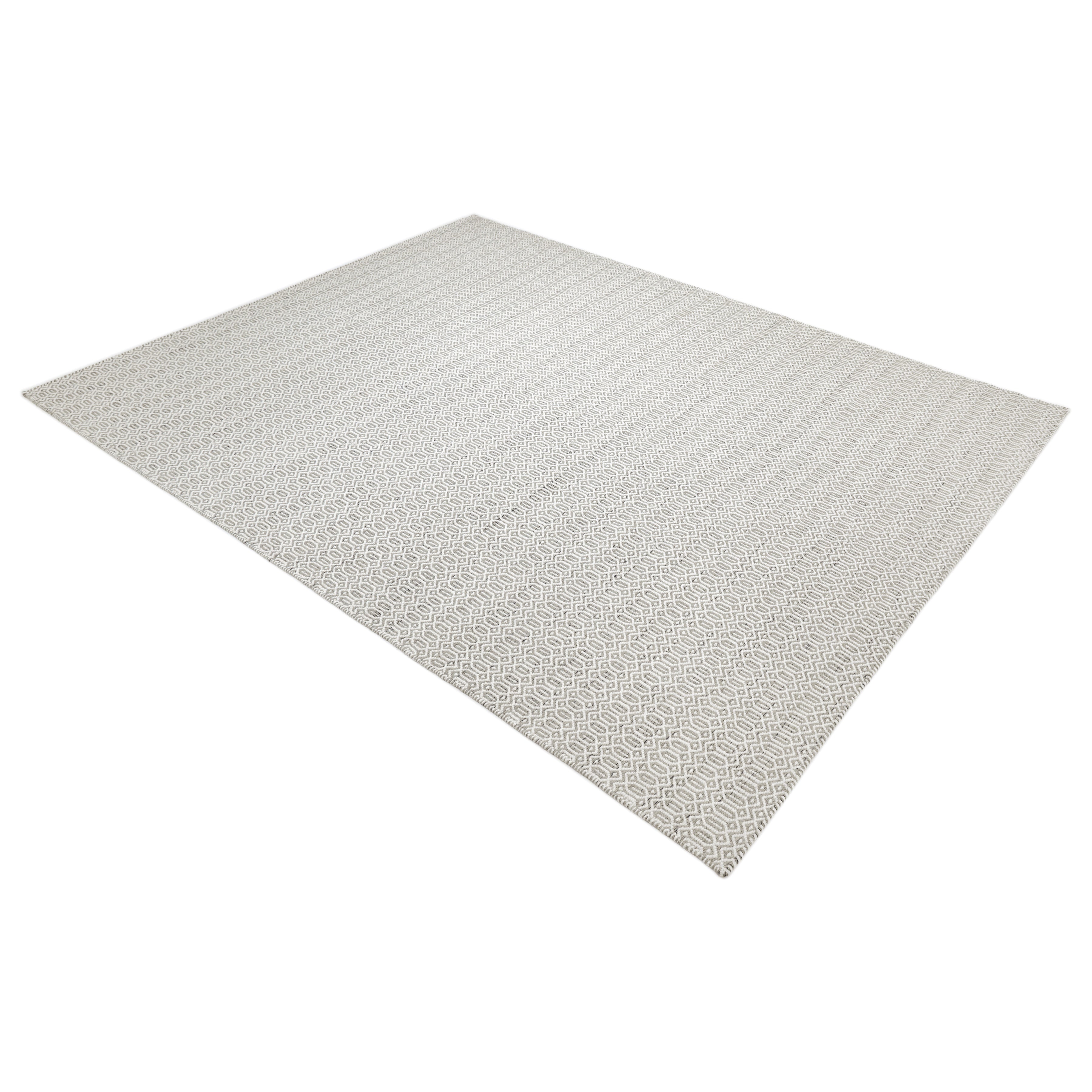 Chatham Hand Woven Contemporary Geometric Gray Area Rug