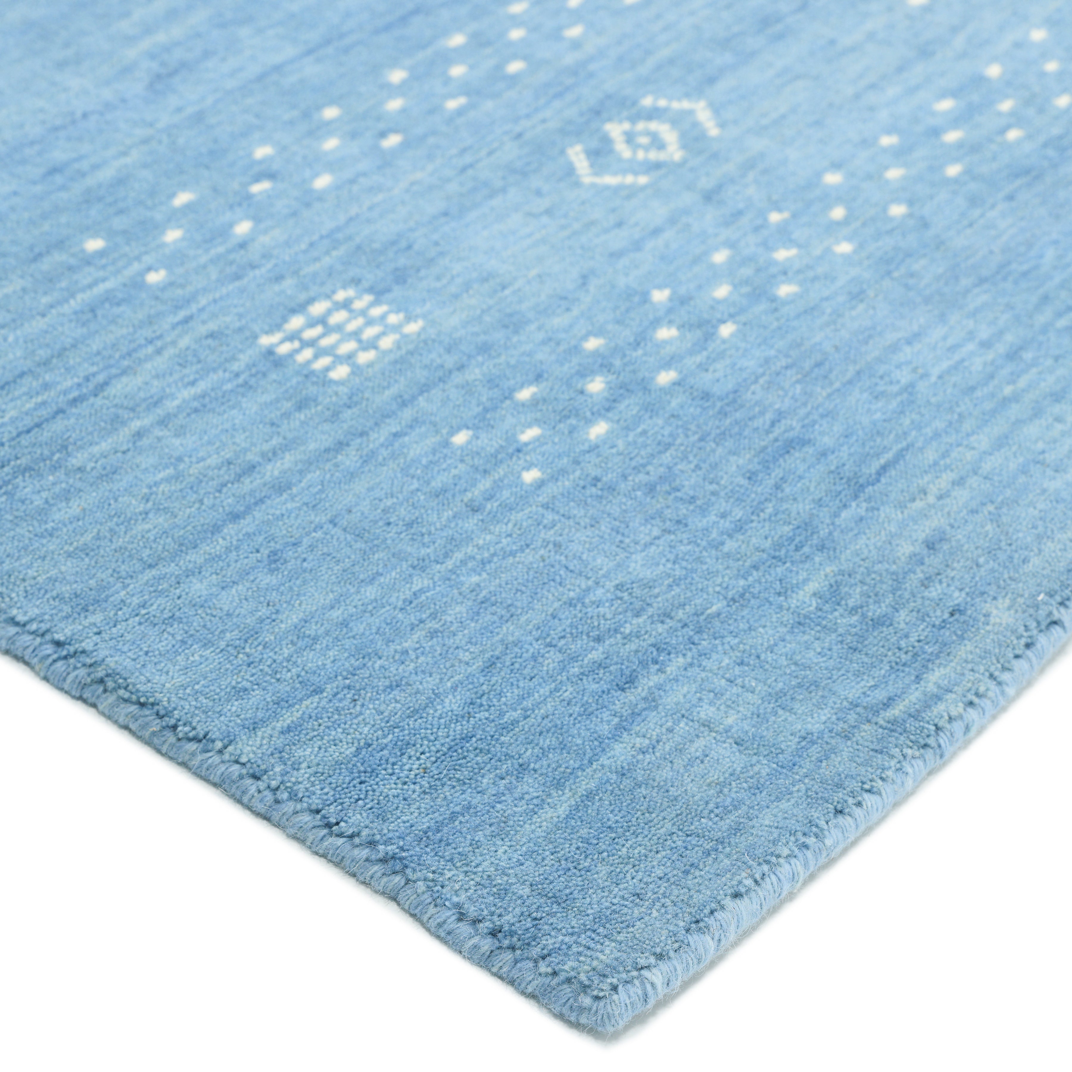 Simi, Handmade Blue Area Rug