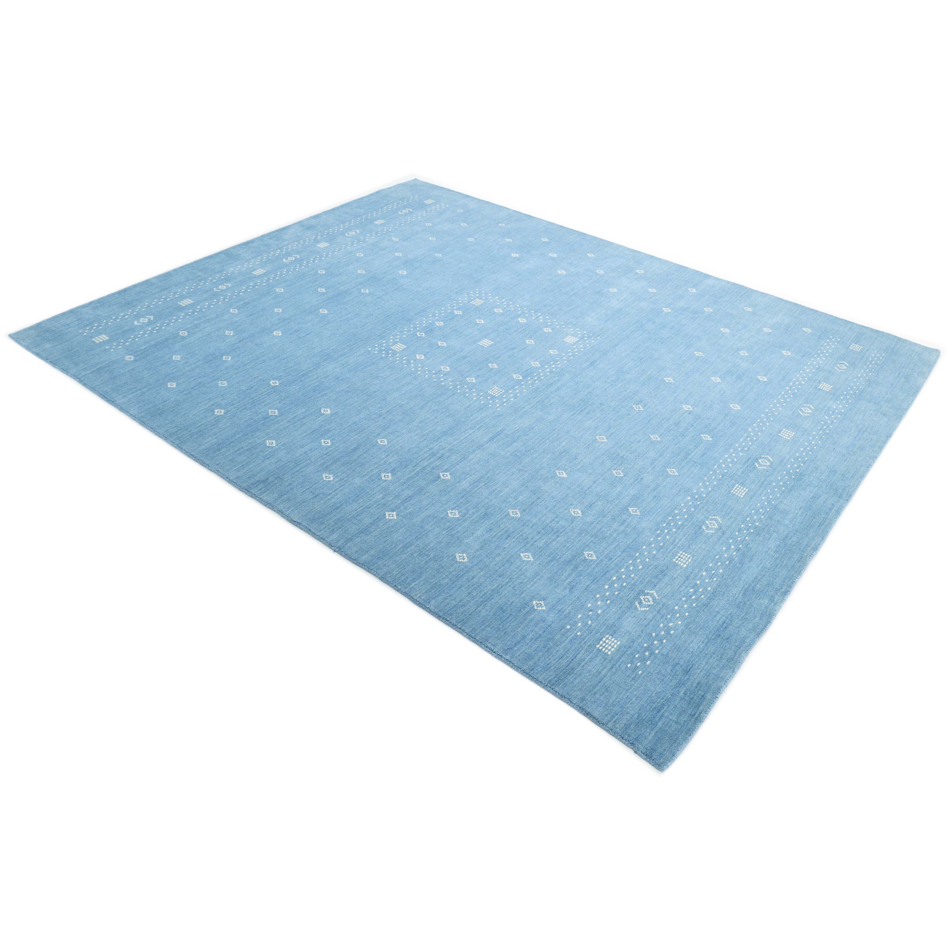 Simi, Handmade Blue Area Rug