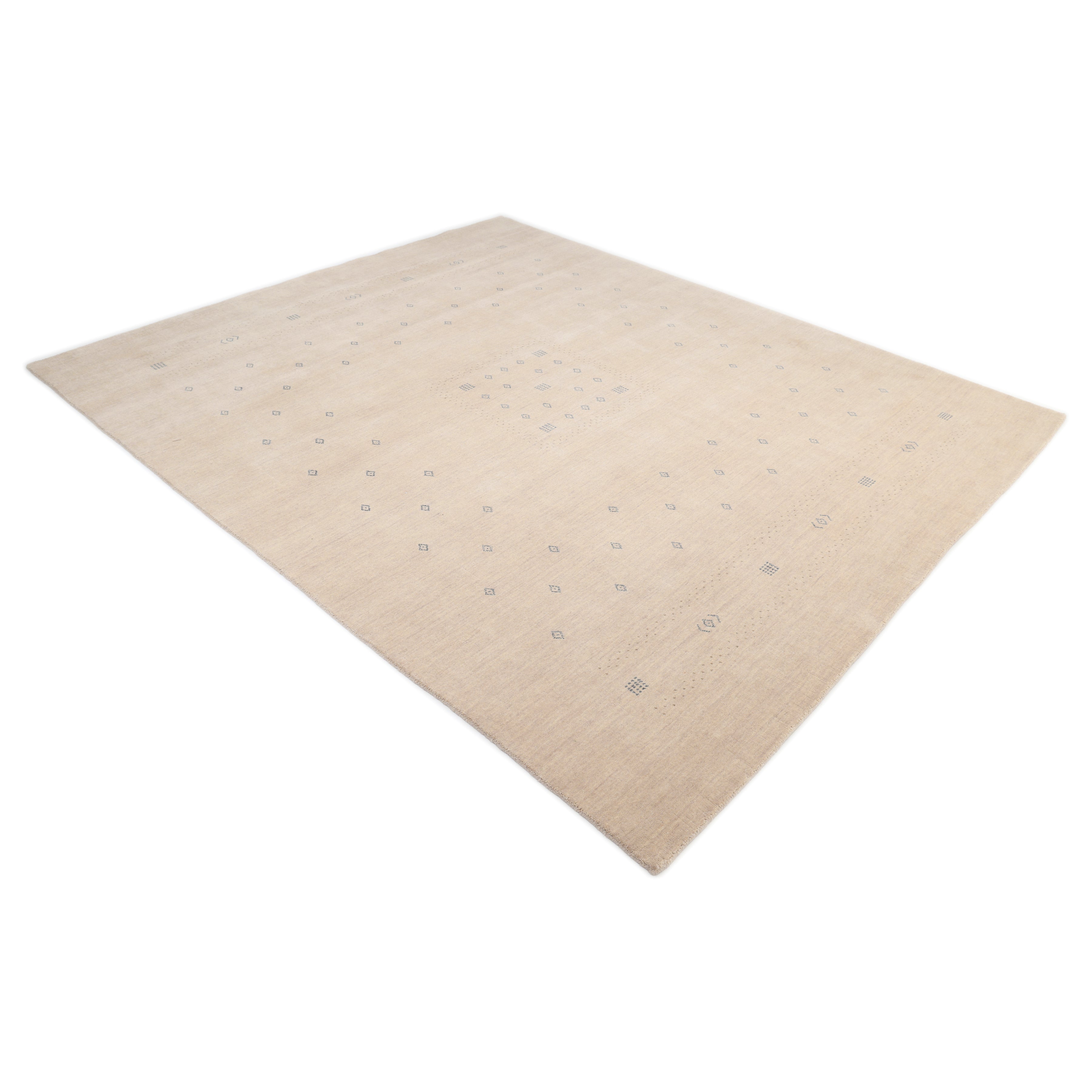 Simi Hand-Loomed Bohemian Tribal Beige Area Rug