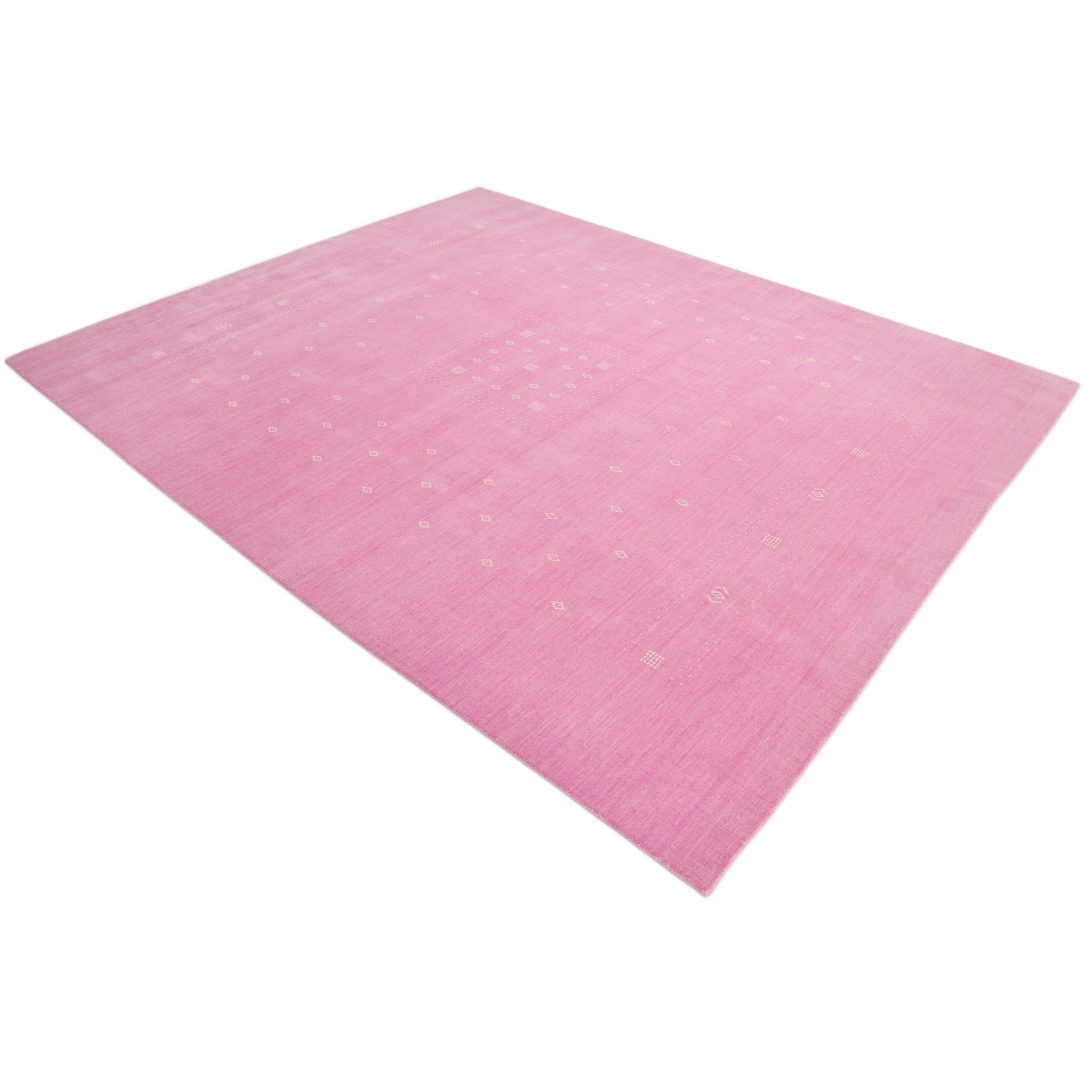 Simi, Handmade Pink Area Rug