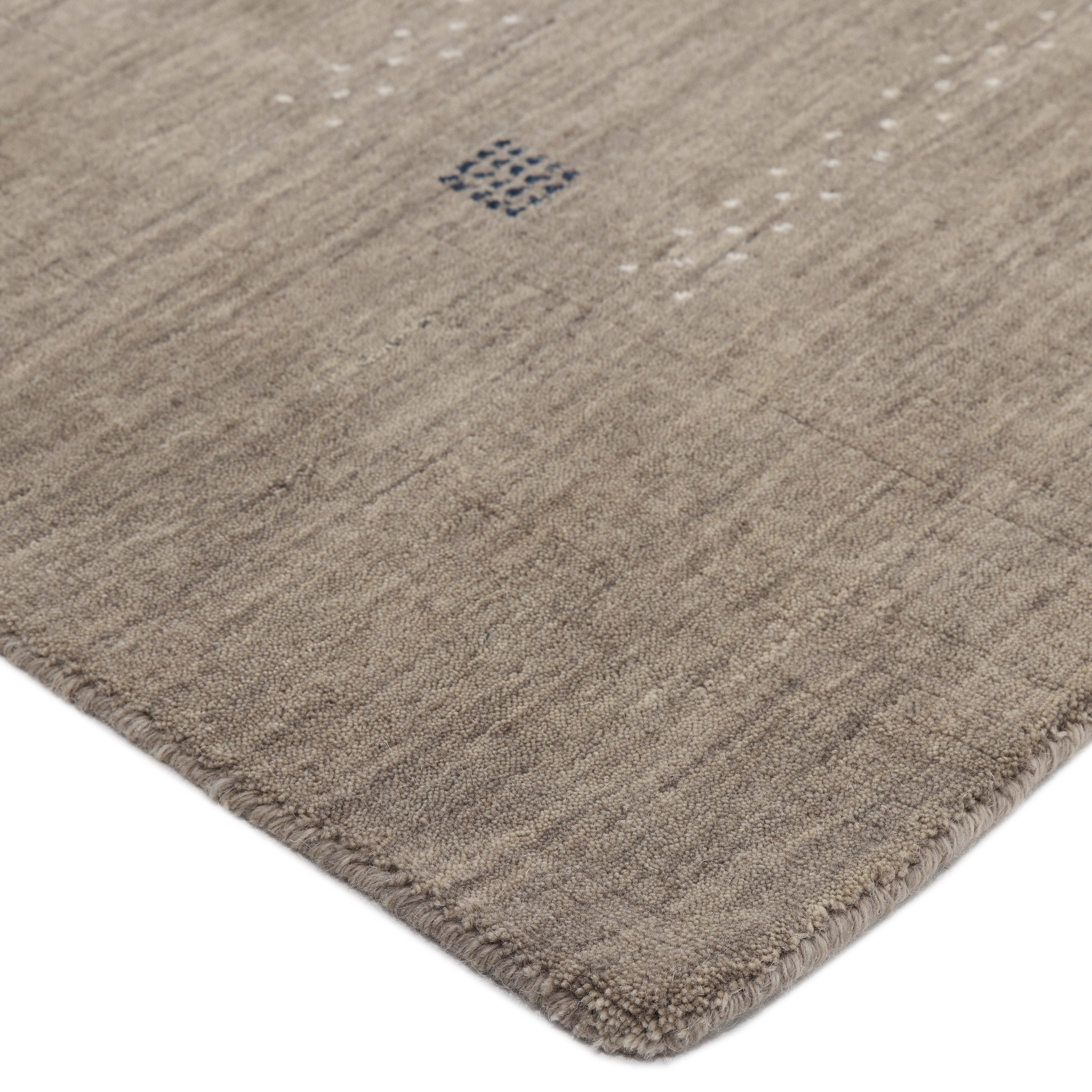 Simi Hand-Loomed Bohemian Tribal Taupe Area Rug