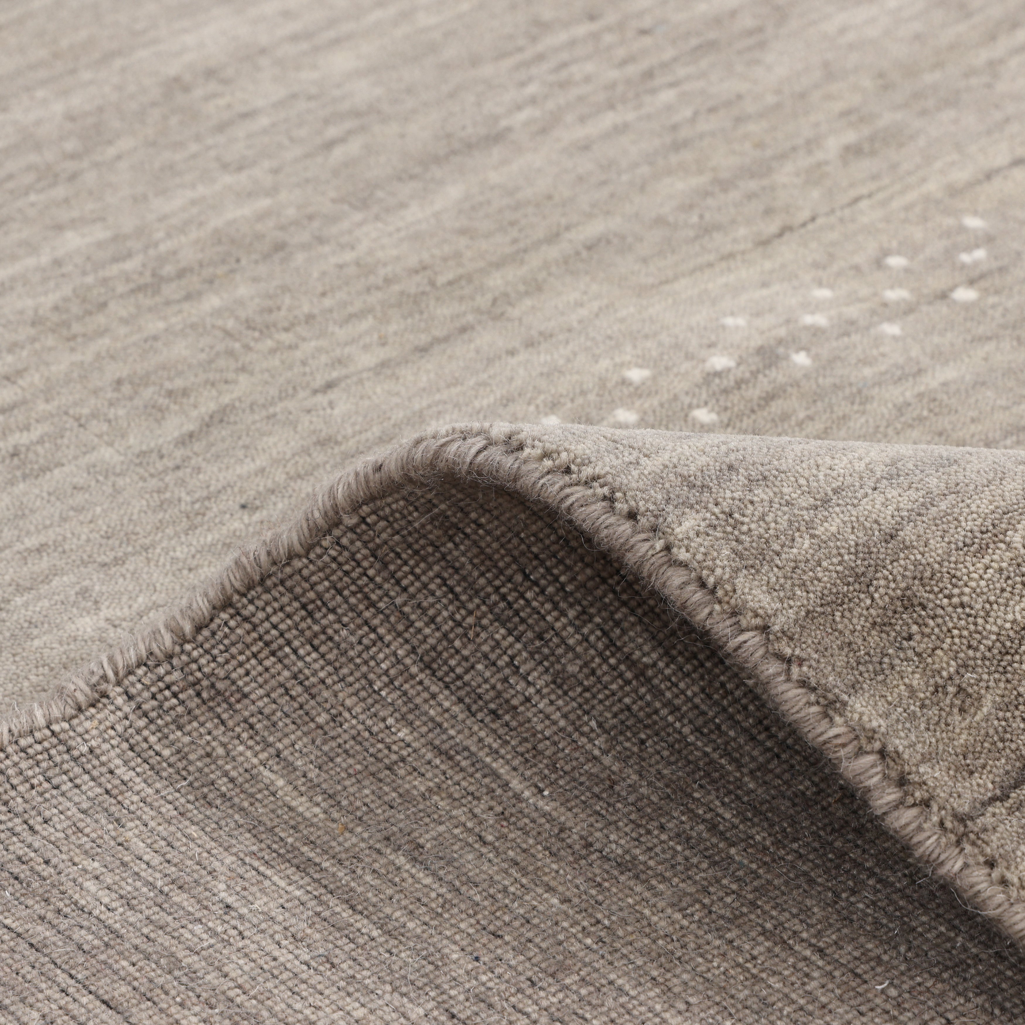 Simi Hand-Loomed Bohemian Tribal Taupe Area Rug