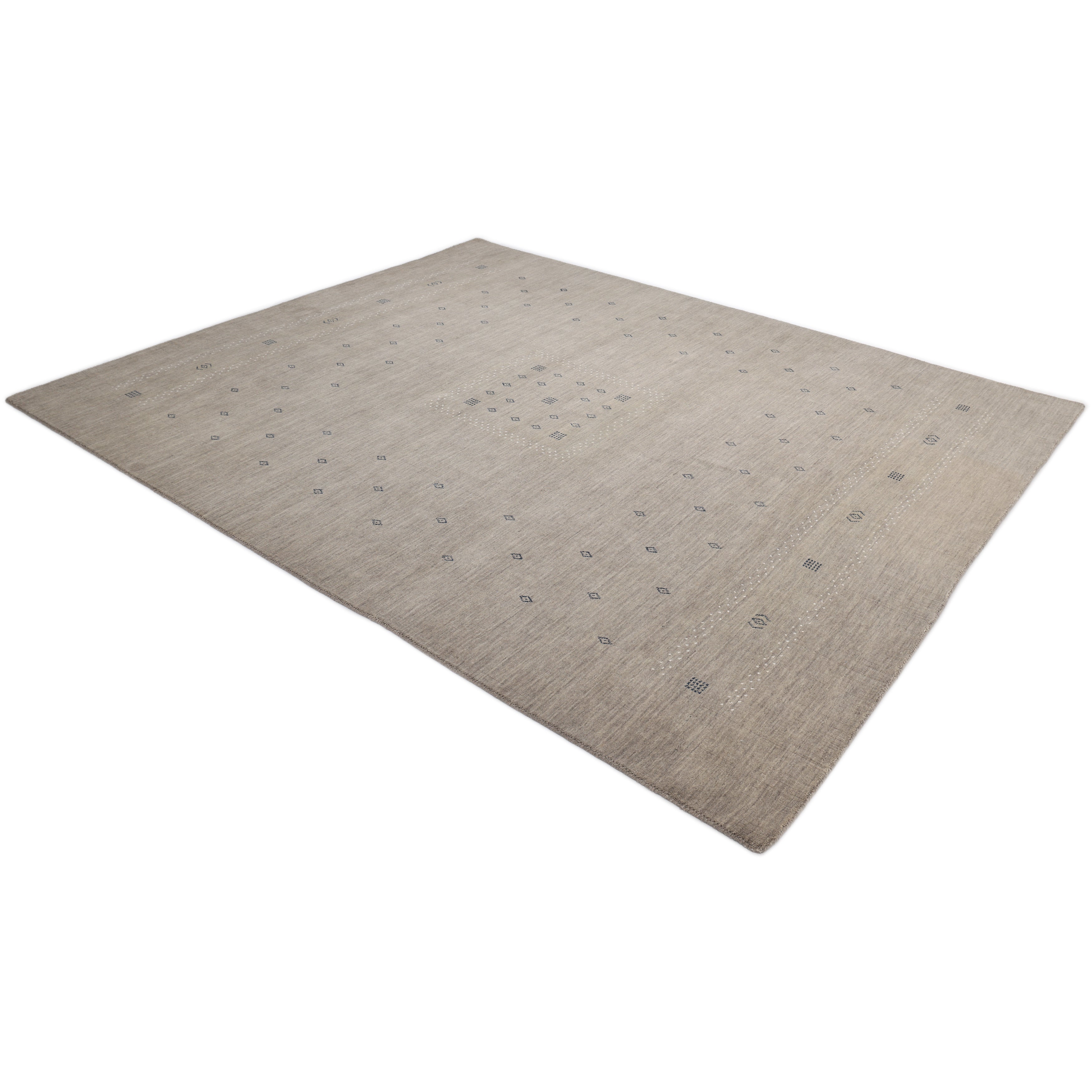 Simi Hand-Loomed Bohemian Tribal Taupe Area Rug