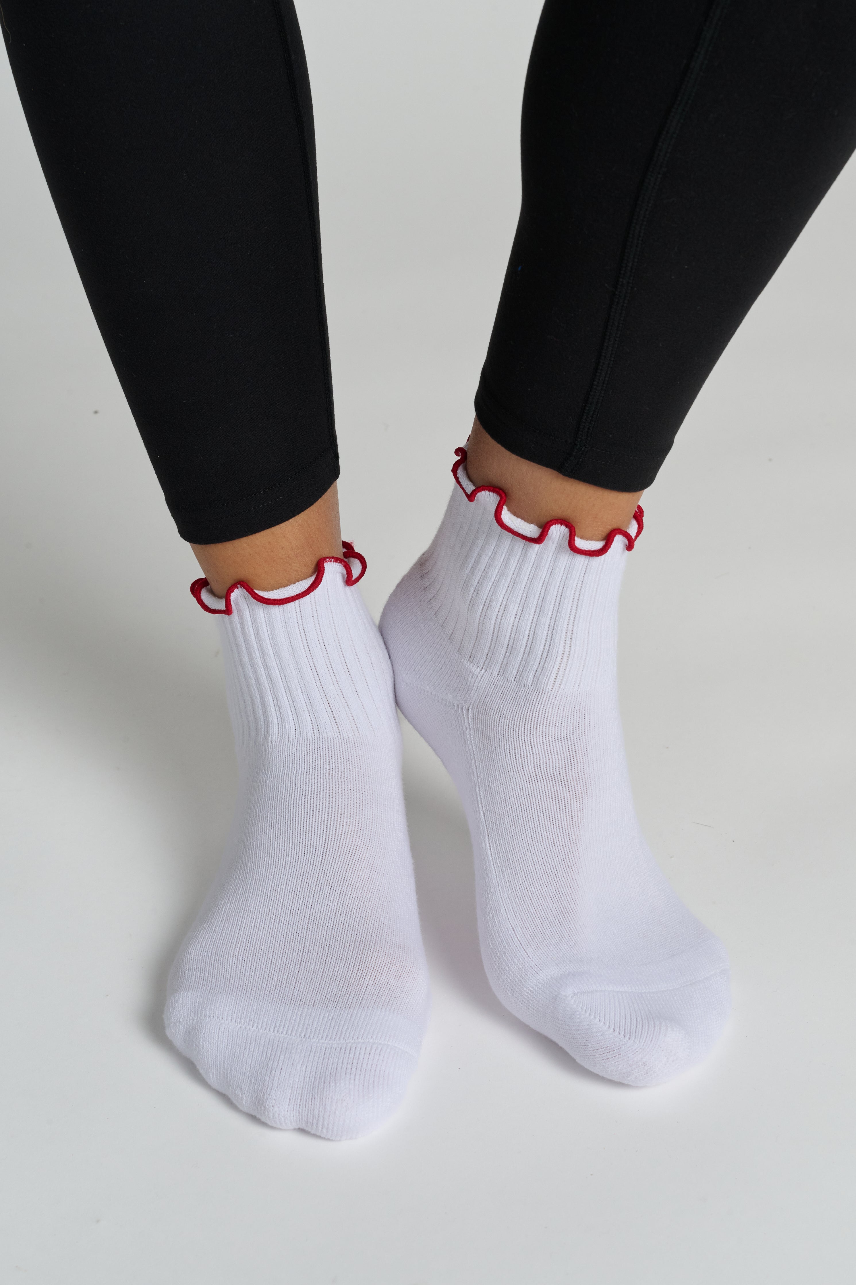 Quarter Cut Ruffle Sock | Soul by SoulCycle