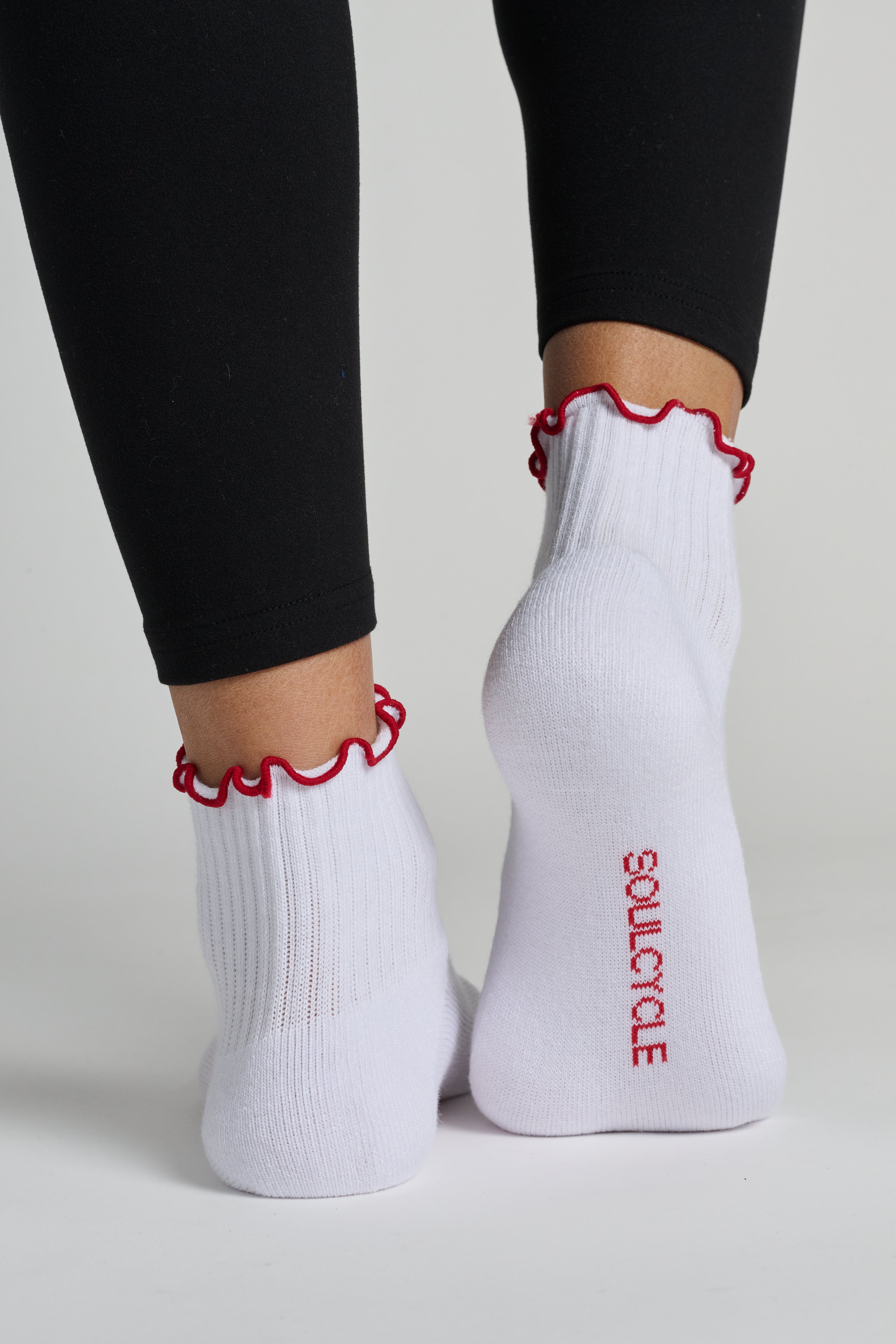 Quarter Cut Ruffle Sock | Soul by SoulCycle