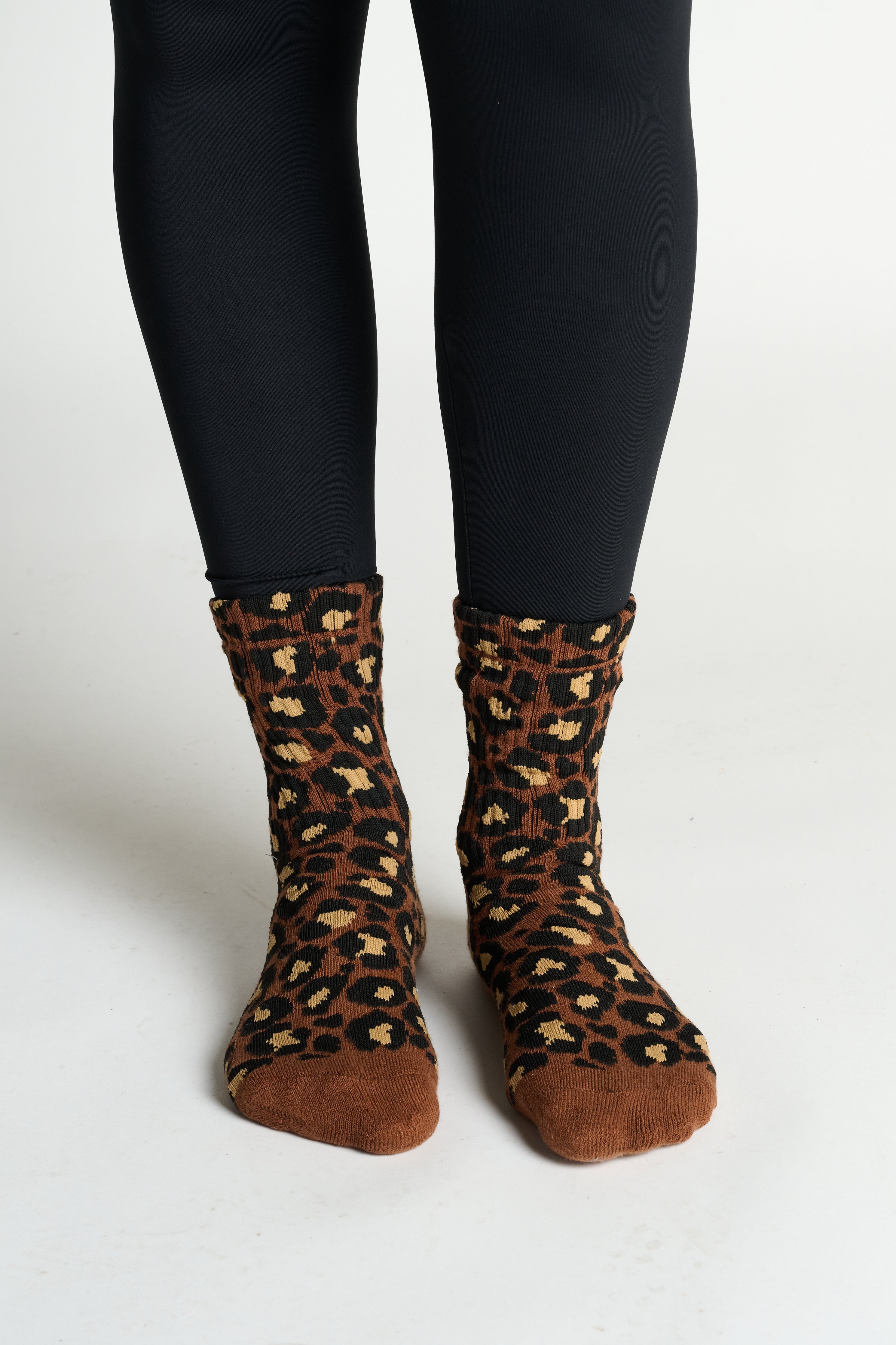 Leopard Half Calf Sock | Soul by SoulCycle