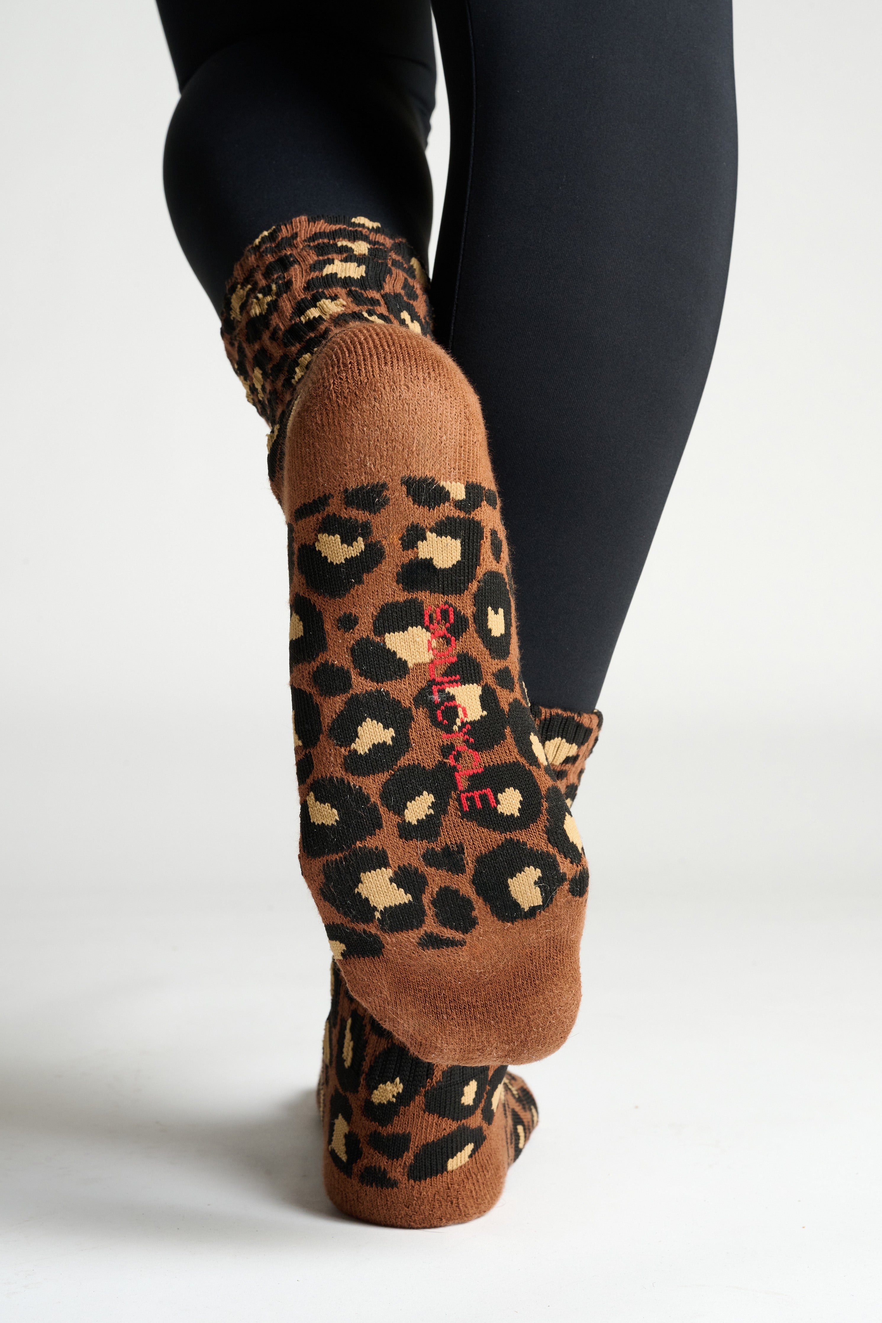 Leopard Half Calf Sock | Soul by SoulCycle