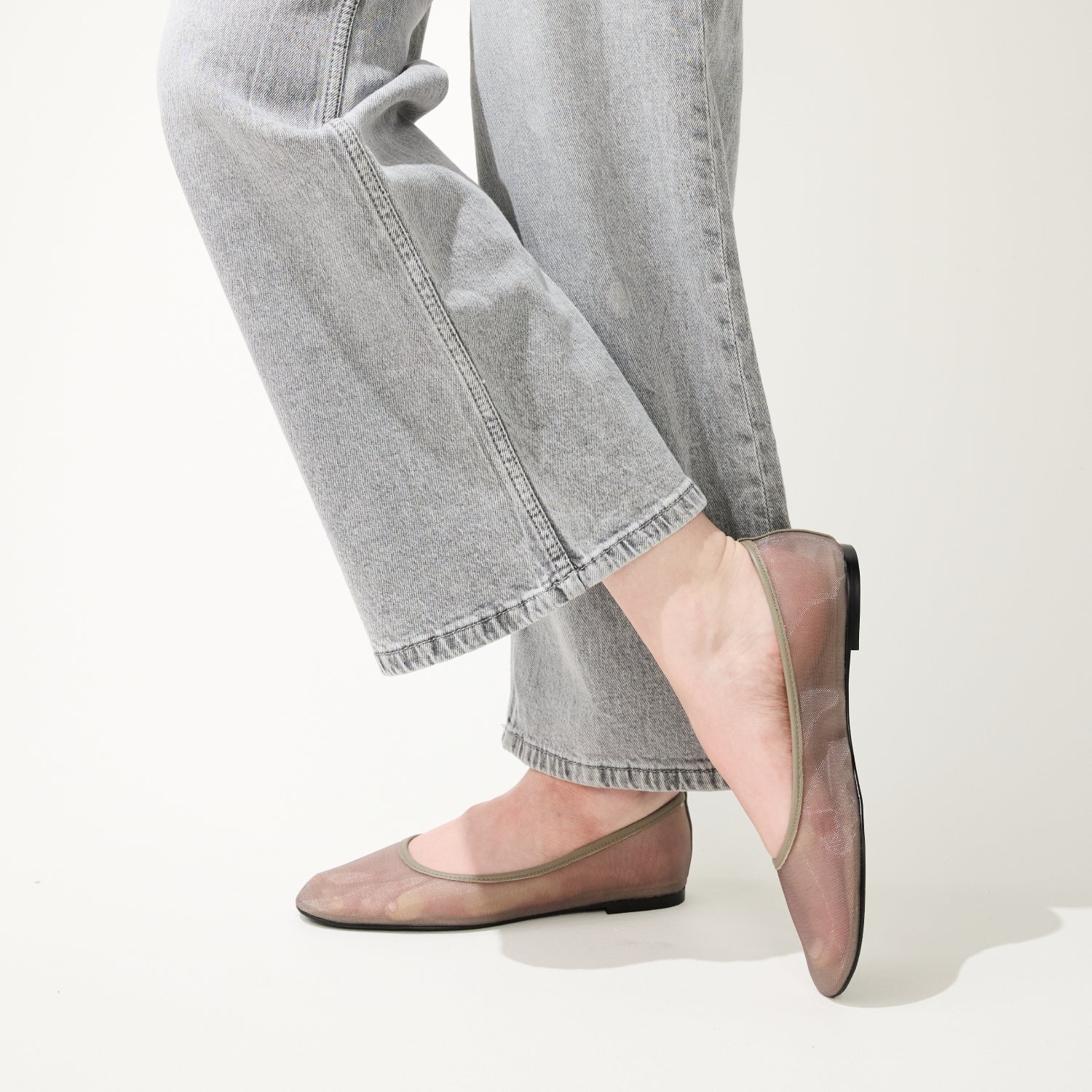 SADIE IN TAUPE MESH - Yosi Samra  -