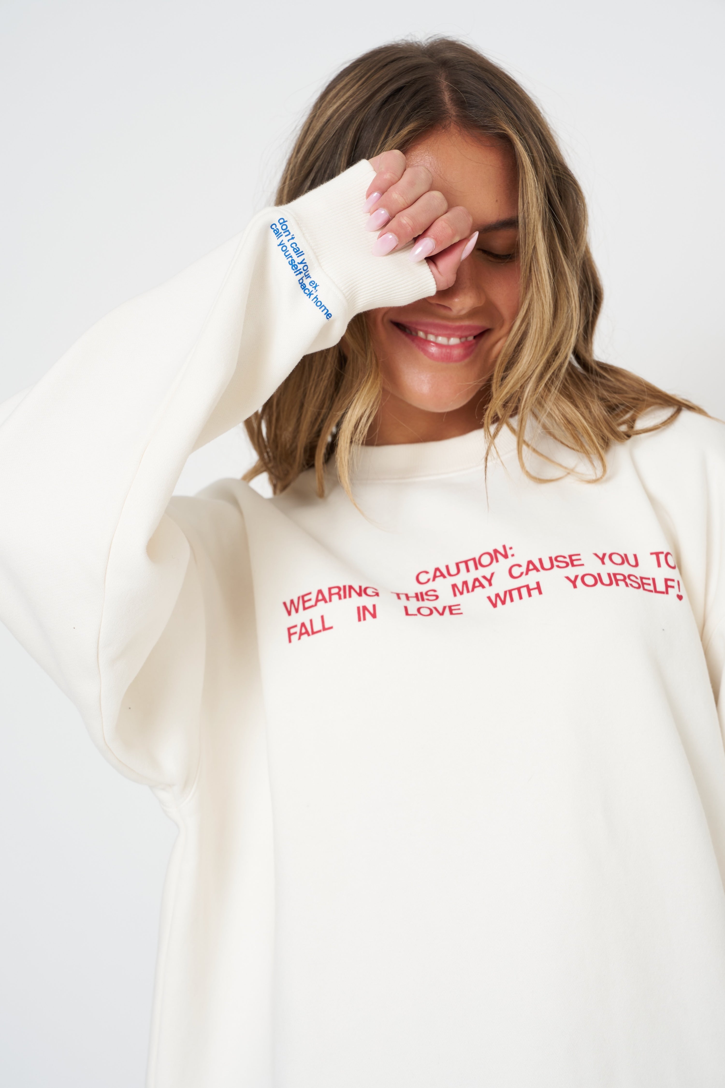 Self Love Club Oversized Crewneck