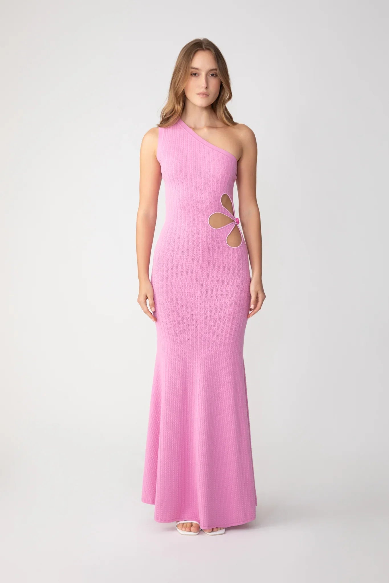 Dion Knit Dress - Taffy Pink | Sau Lee