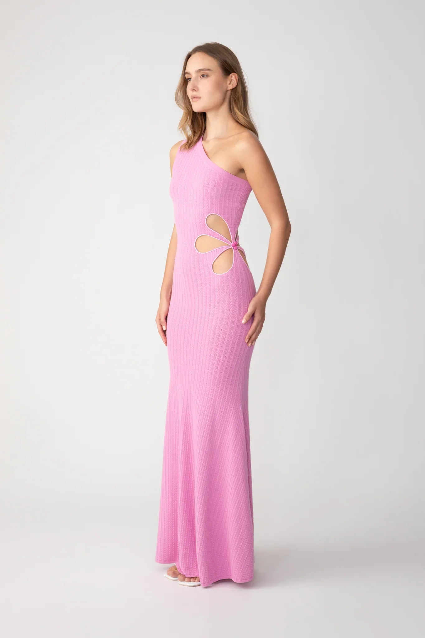 Dion Knit Dress - Taffy Pink | Sau Lee