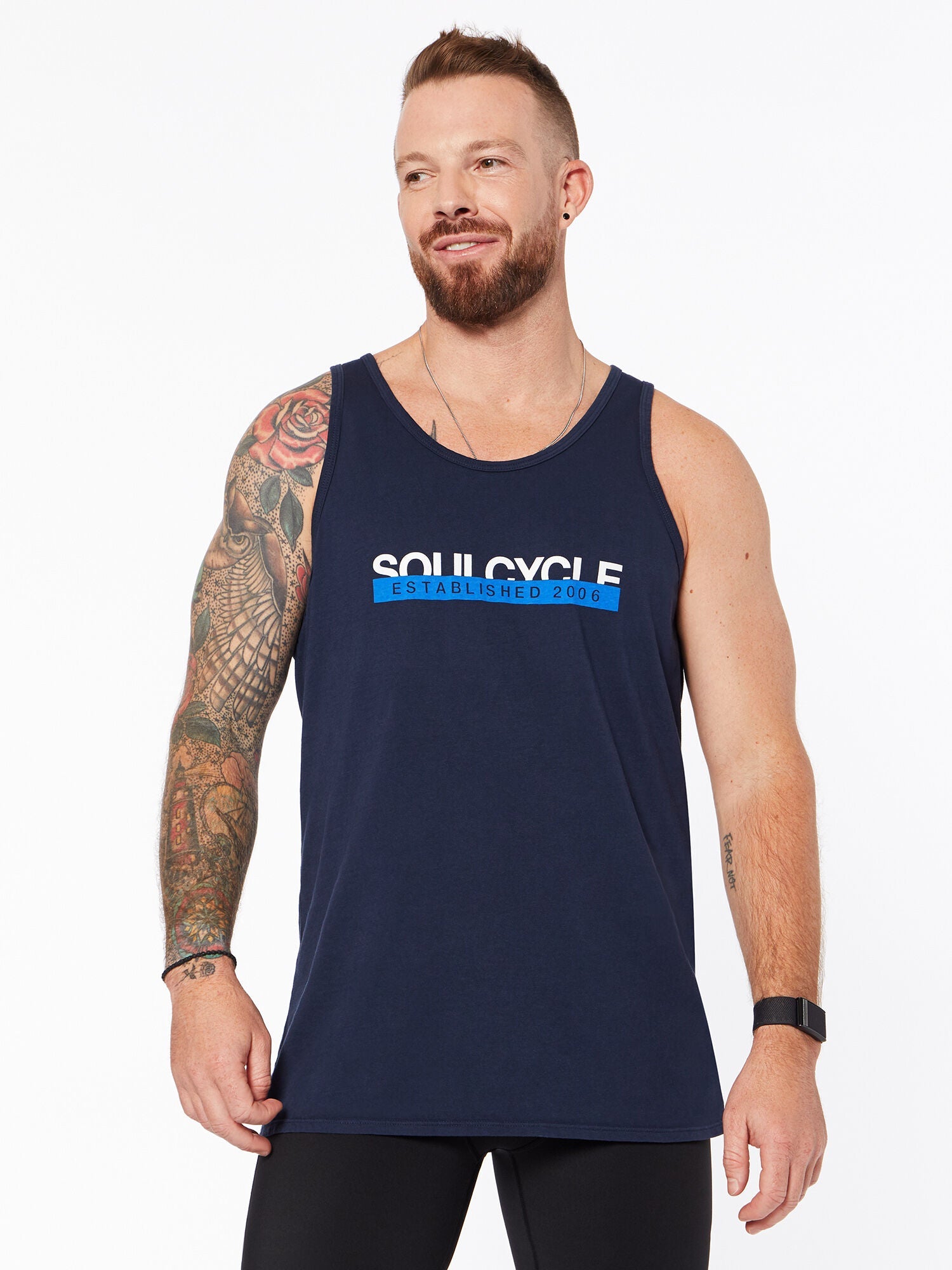 JAX TANK NAVY | Soul by SoulCycle
