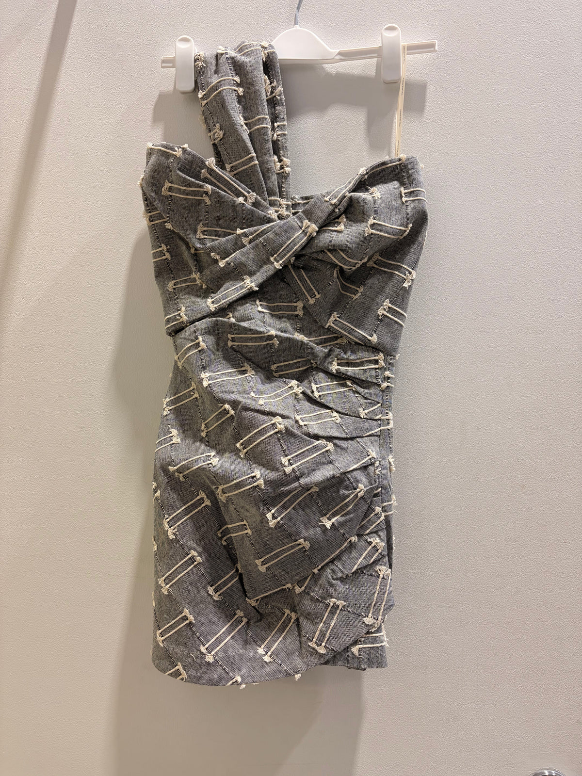 Solange Romper (Black Oatmeal)