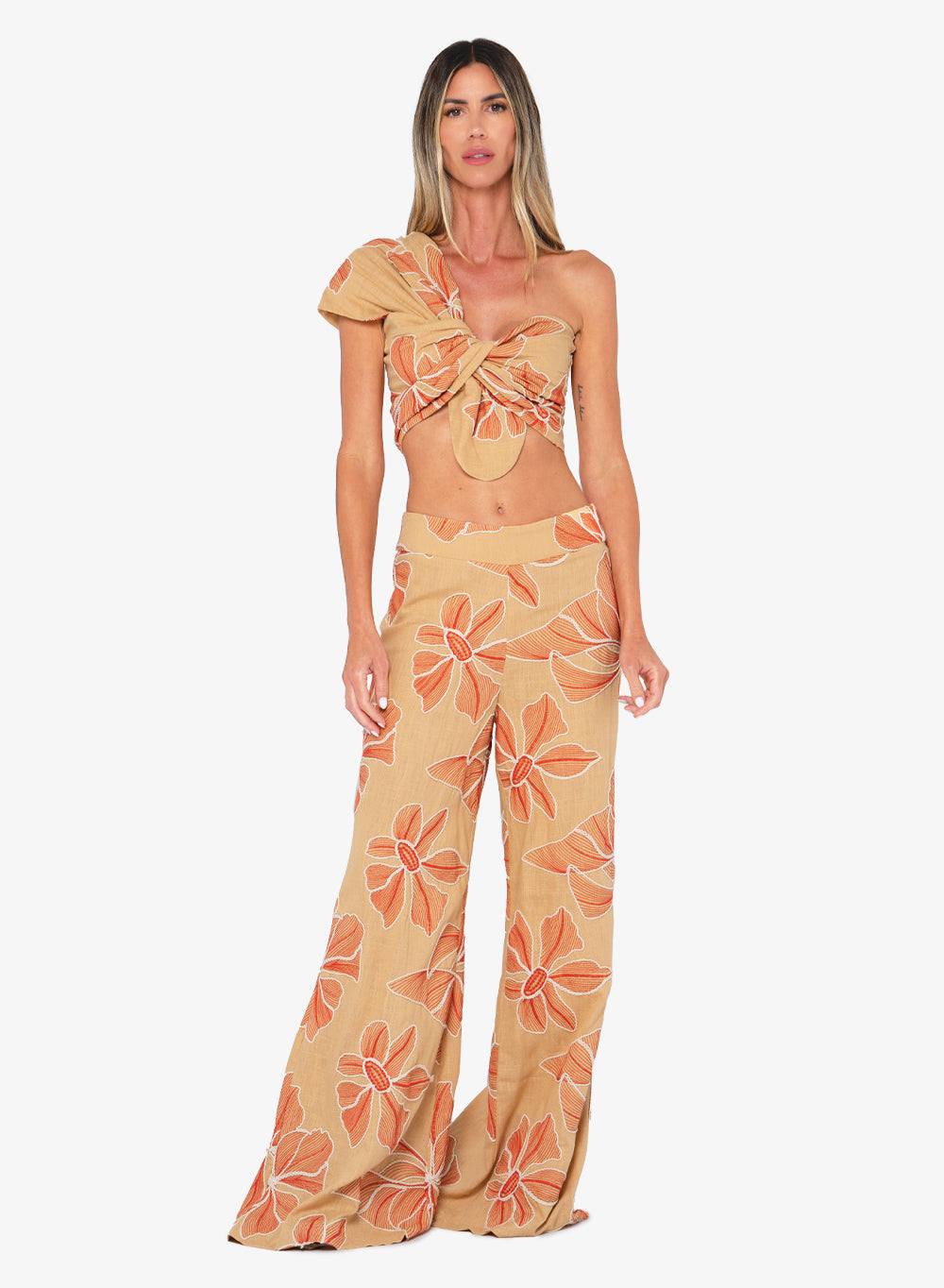 Sol Top (Orange Multi)