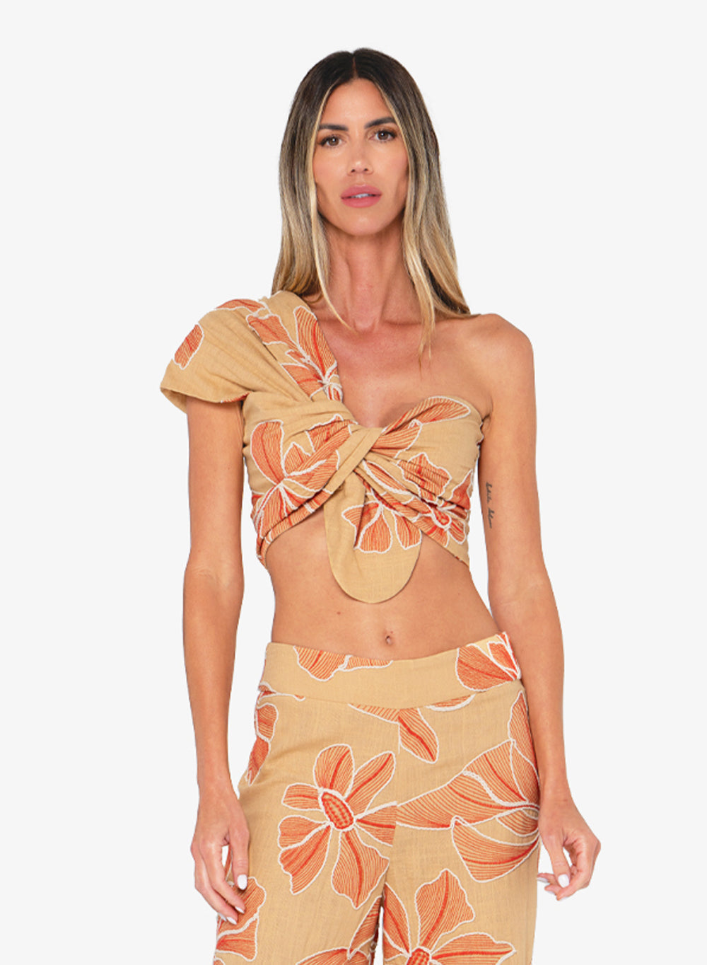Sol Top (Orange Multi)
