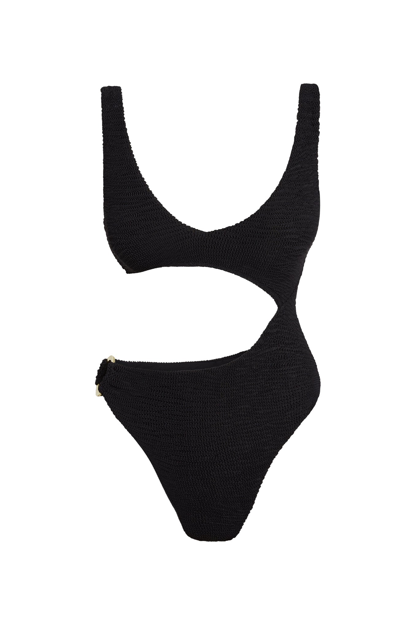 Monday Swim | St. Barth's One Piece | Black Crinkle