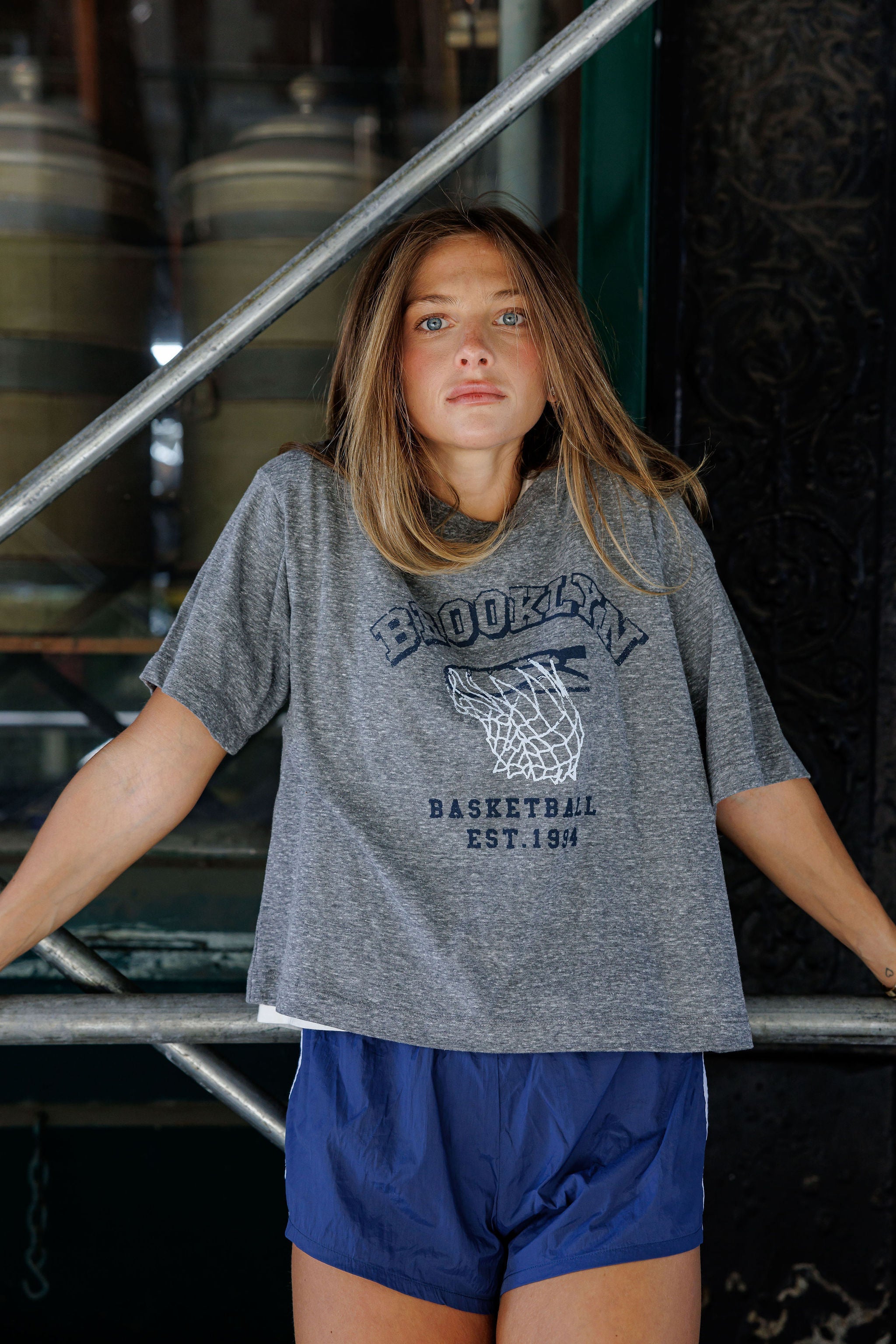 Brooklyn Basketball - Boyfriend Tee