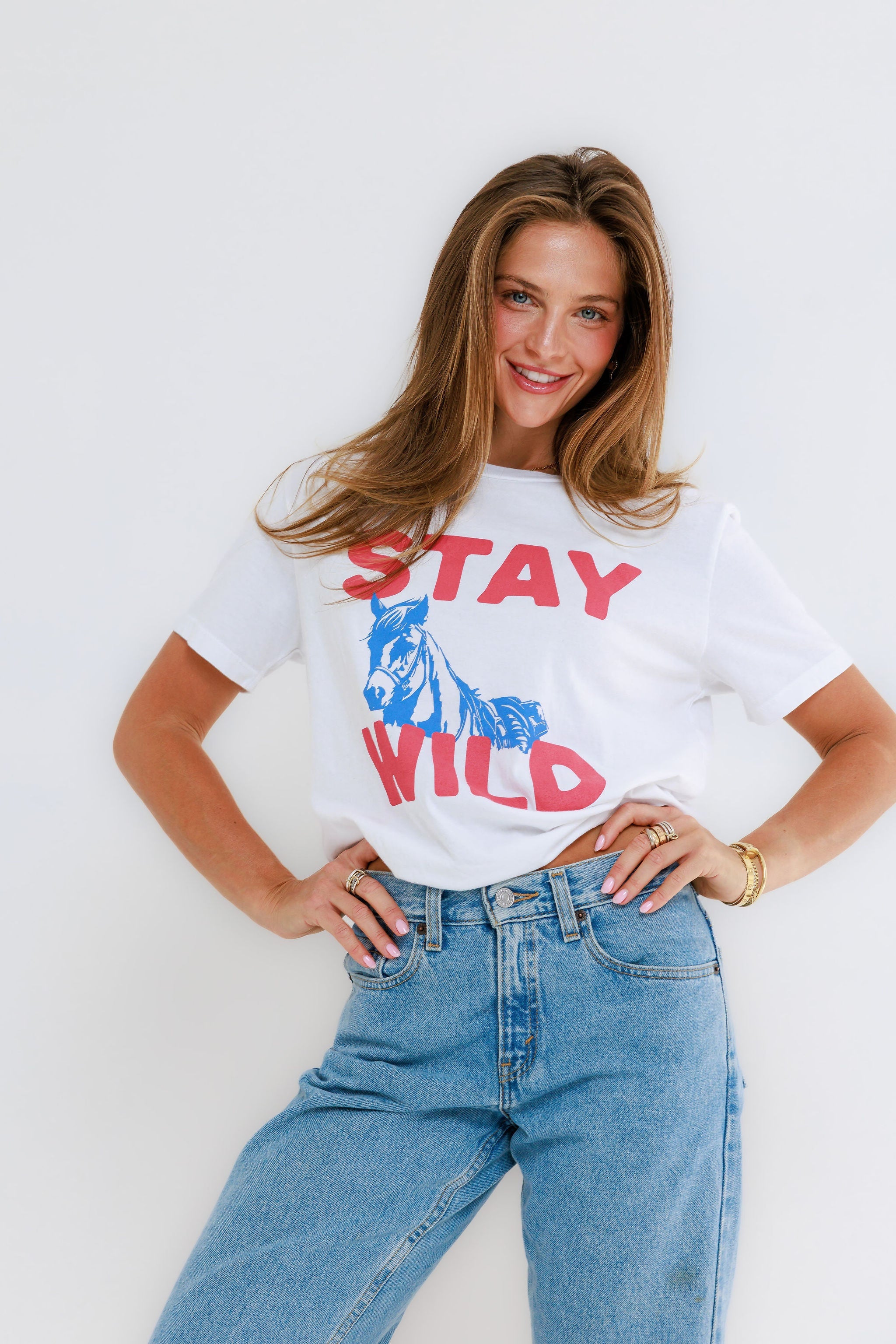 Stay Wild Horse - Everyday Tee