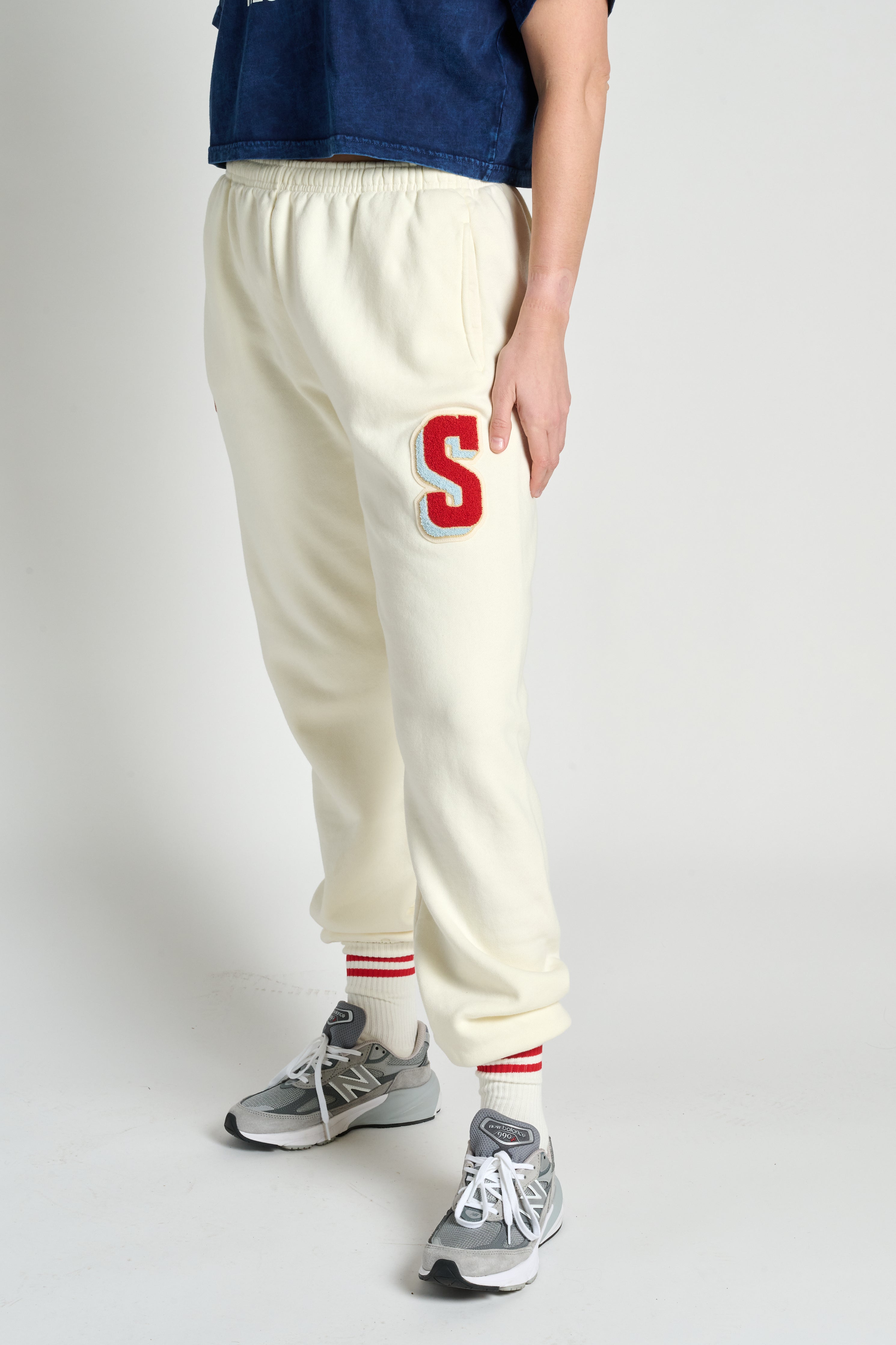 Dylan Sweatpant w/ Chenille Patch | Soul by SoulCycle