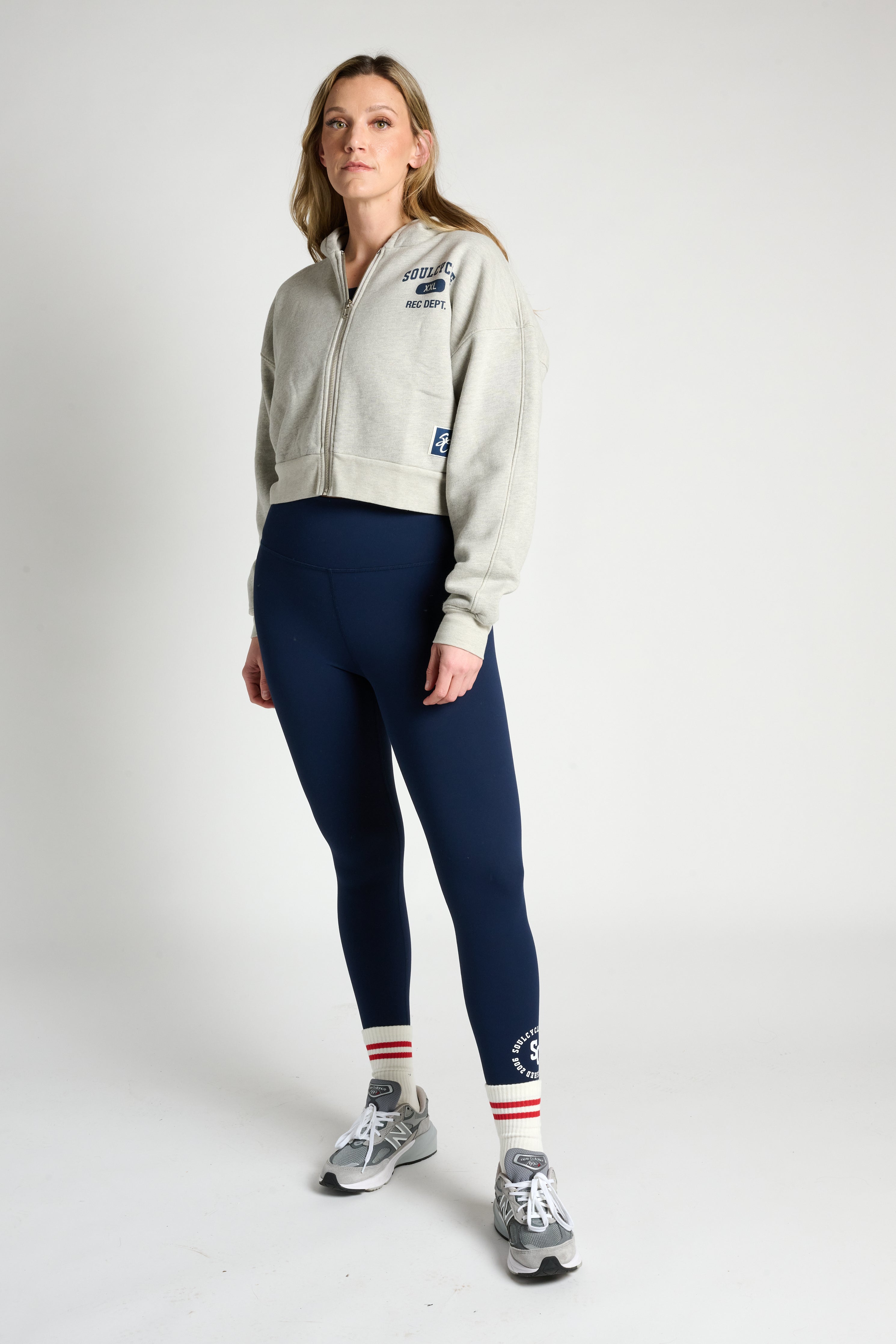 Marissa Crop Zip Up | Soul by SoulCycle